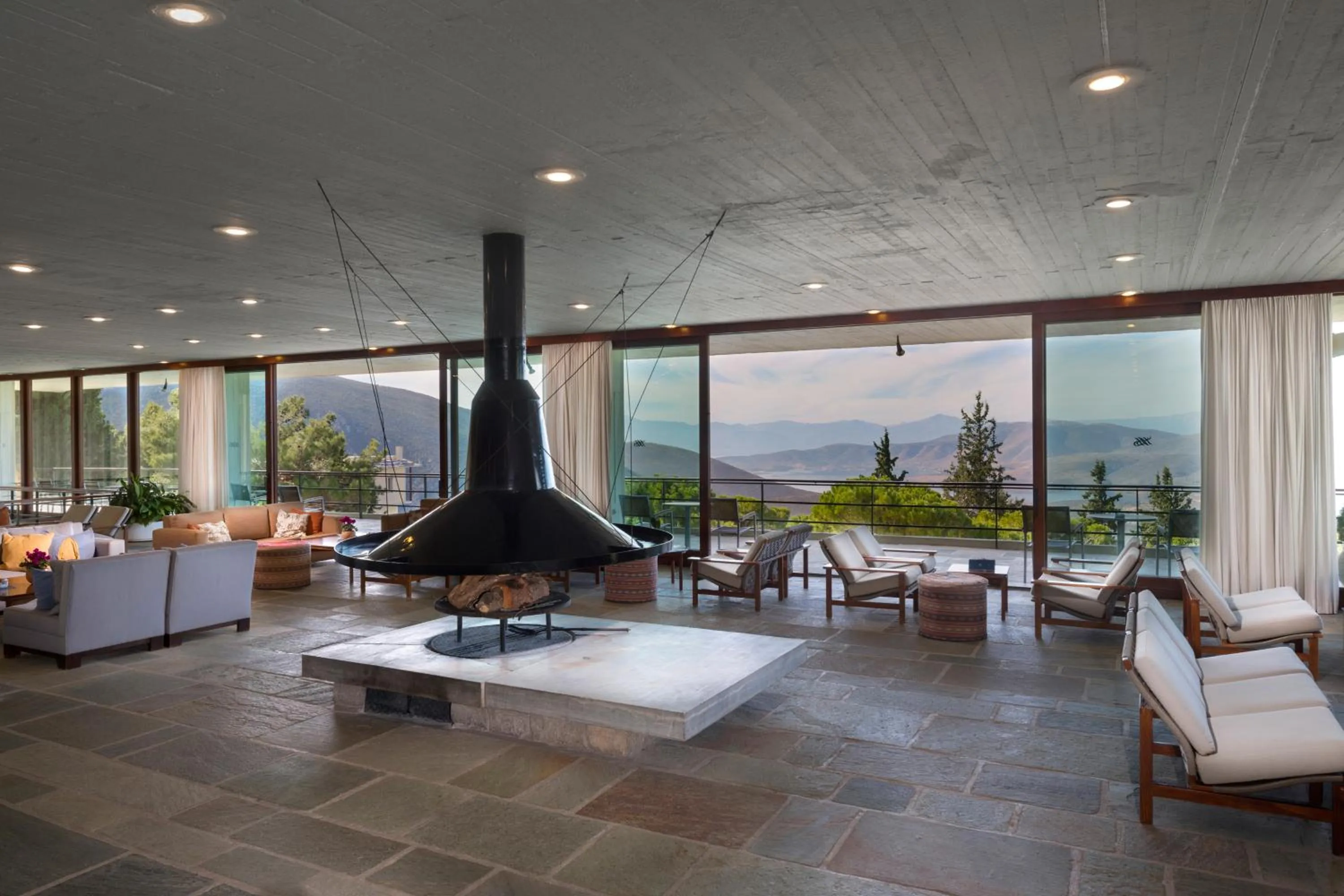 Lounge or bar in Amalia Hotel Delphi