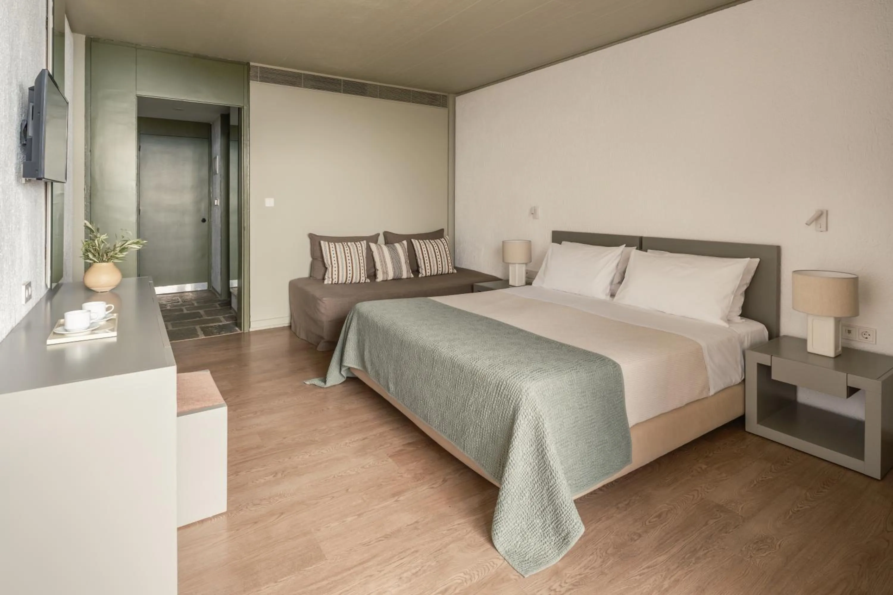 Bed in Amalia Hotel Delphi