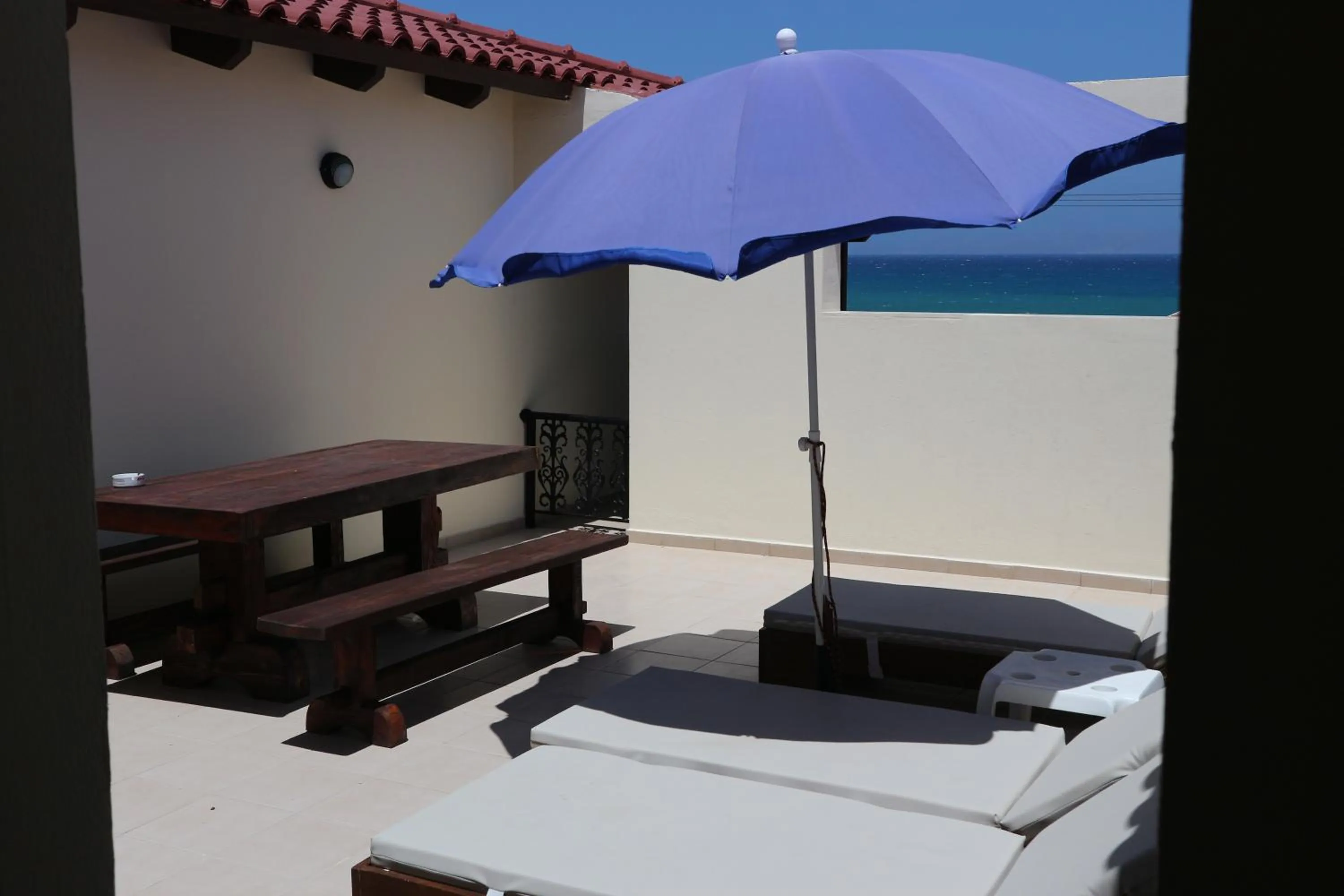 Patio in Diogenis Blue Palace