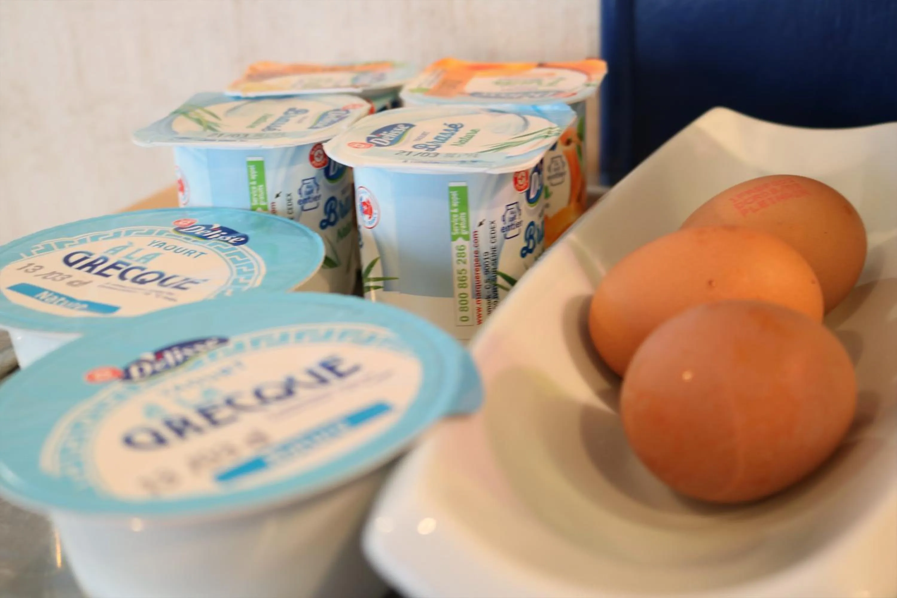 Buffet breakfast in Hotel Le Transat Bleu