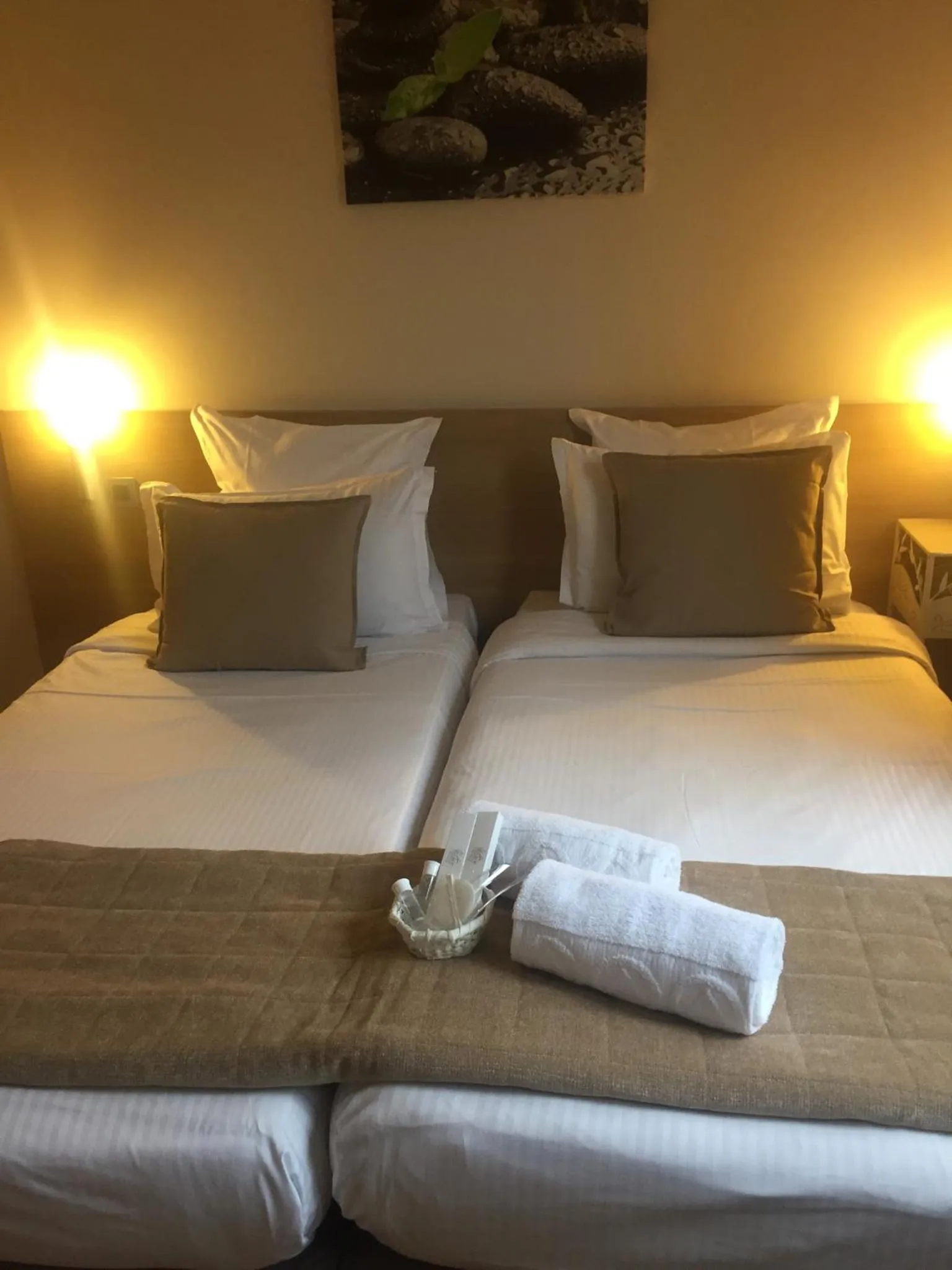 Bed in Hotel Le Transat Bleu