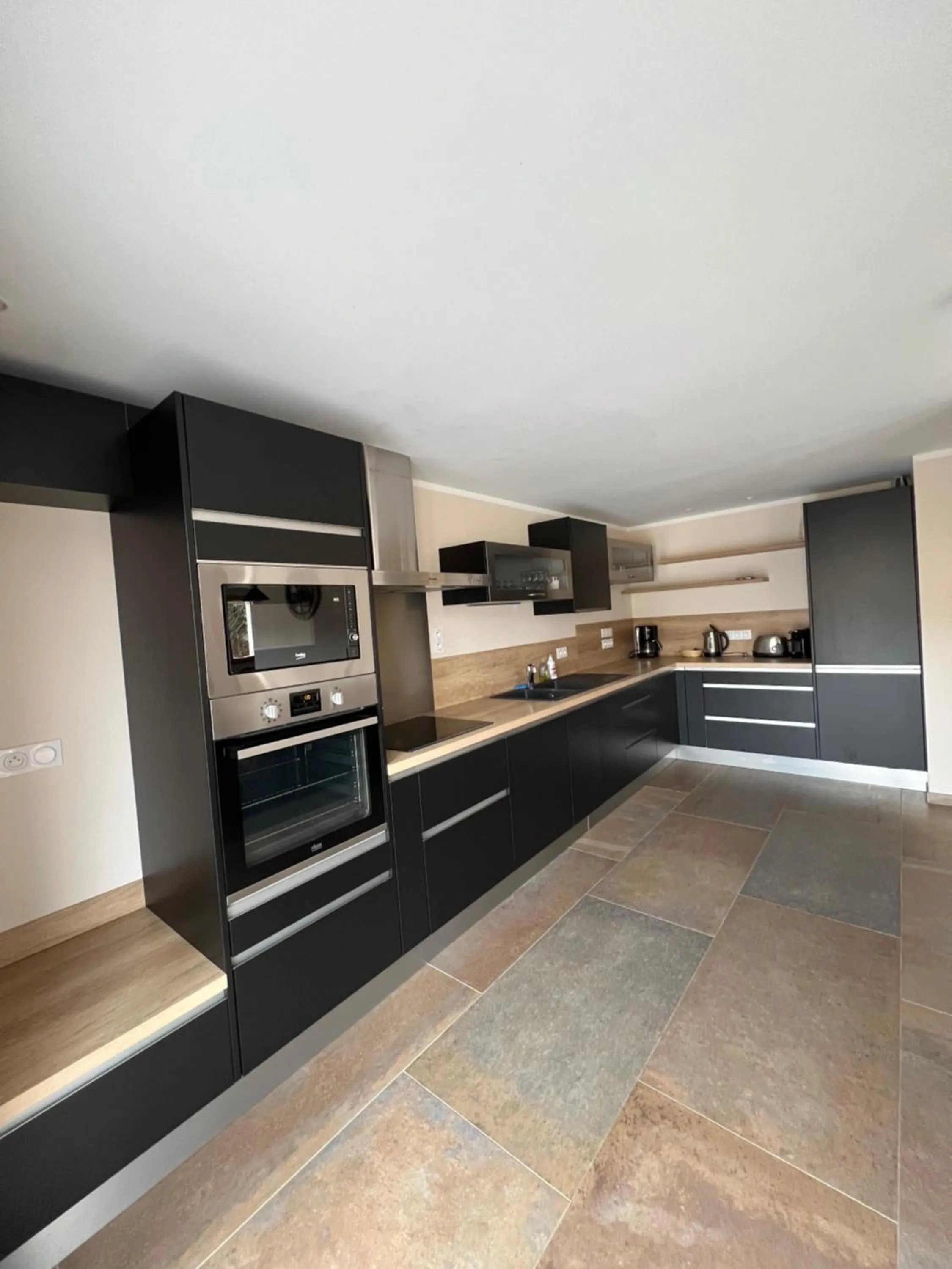 kitchen in Hotel le Chalet