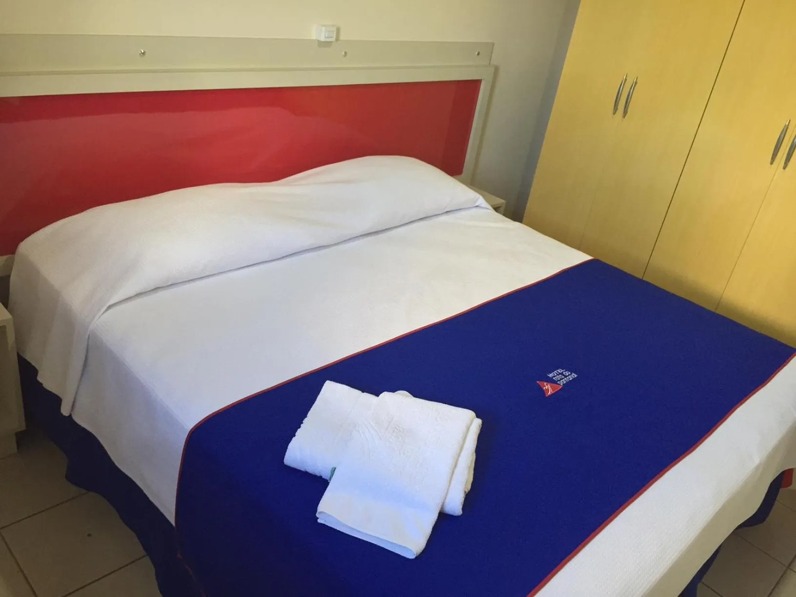 Bed in Hotel Rota do Pantanal