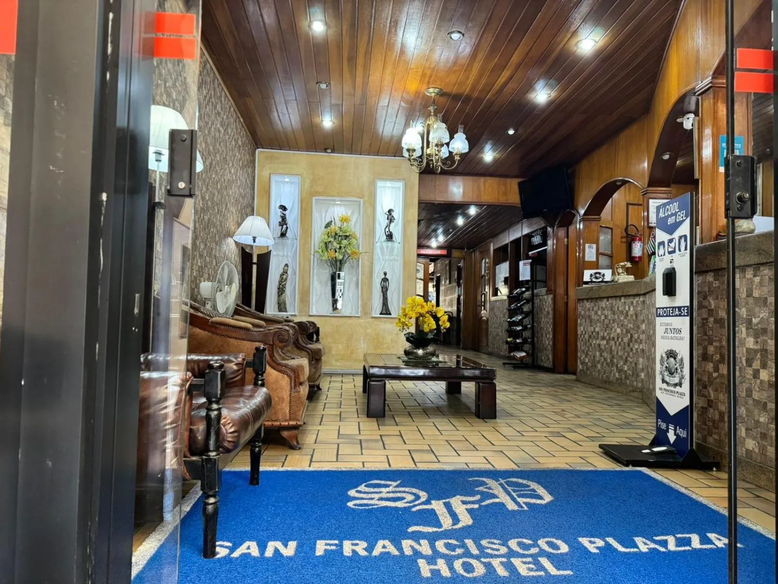 Lobby or reception in San Francisco Plazza Hotel