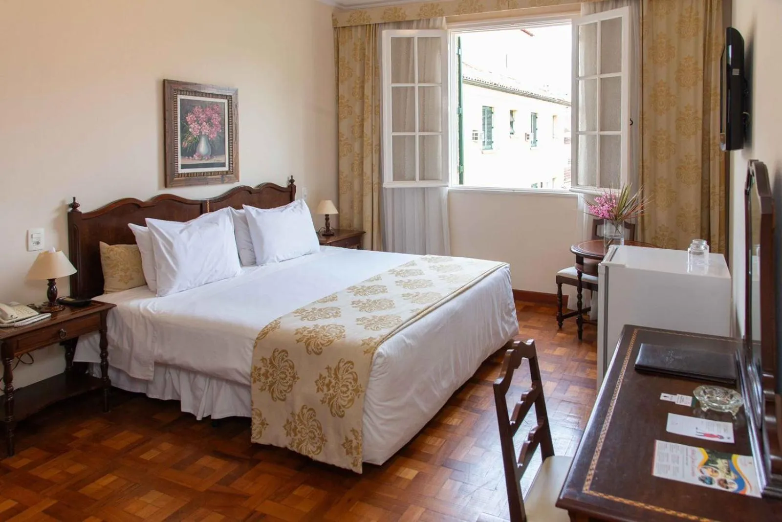 Bed in Hotel Glória Resort & Convention