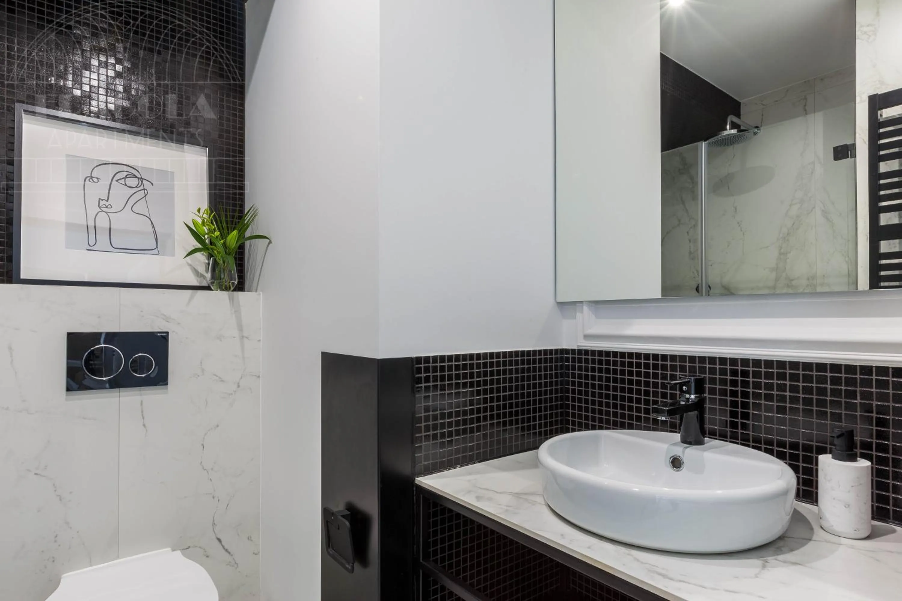 Shower in Modern View of Planty Park