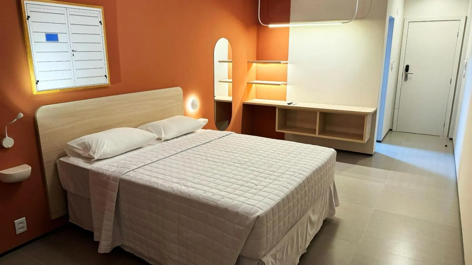 Bed in Hotel São Domingos