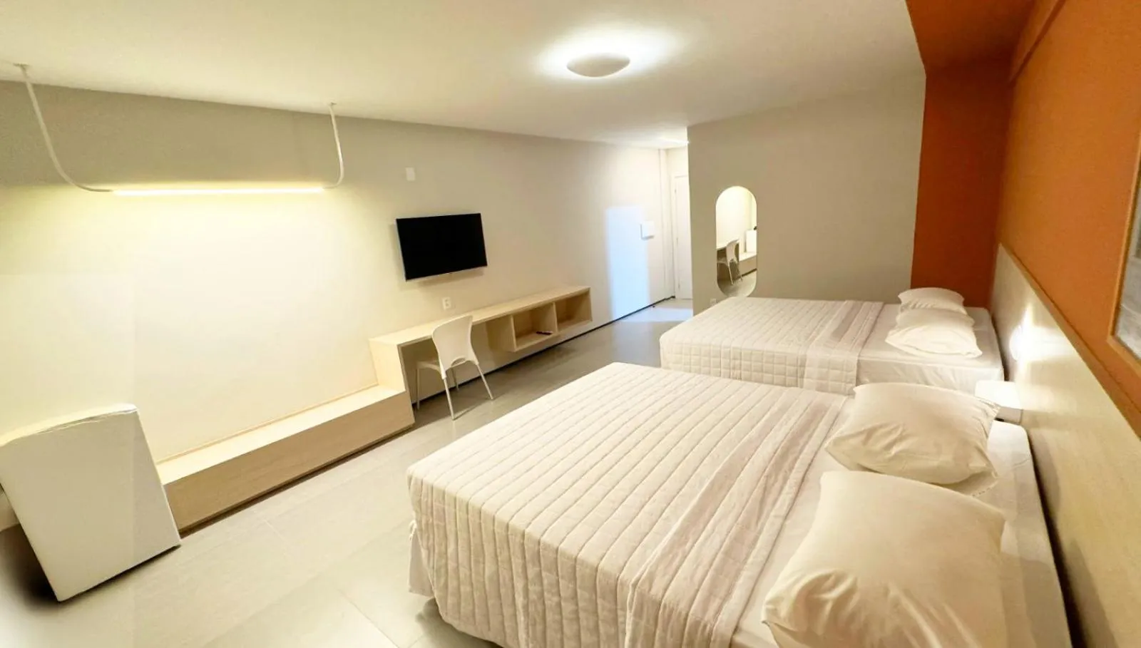 Bed in Hotel São Domingos