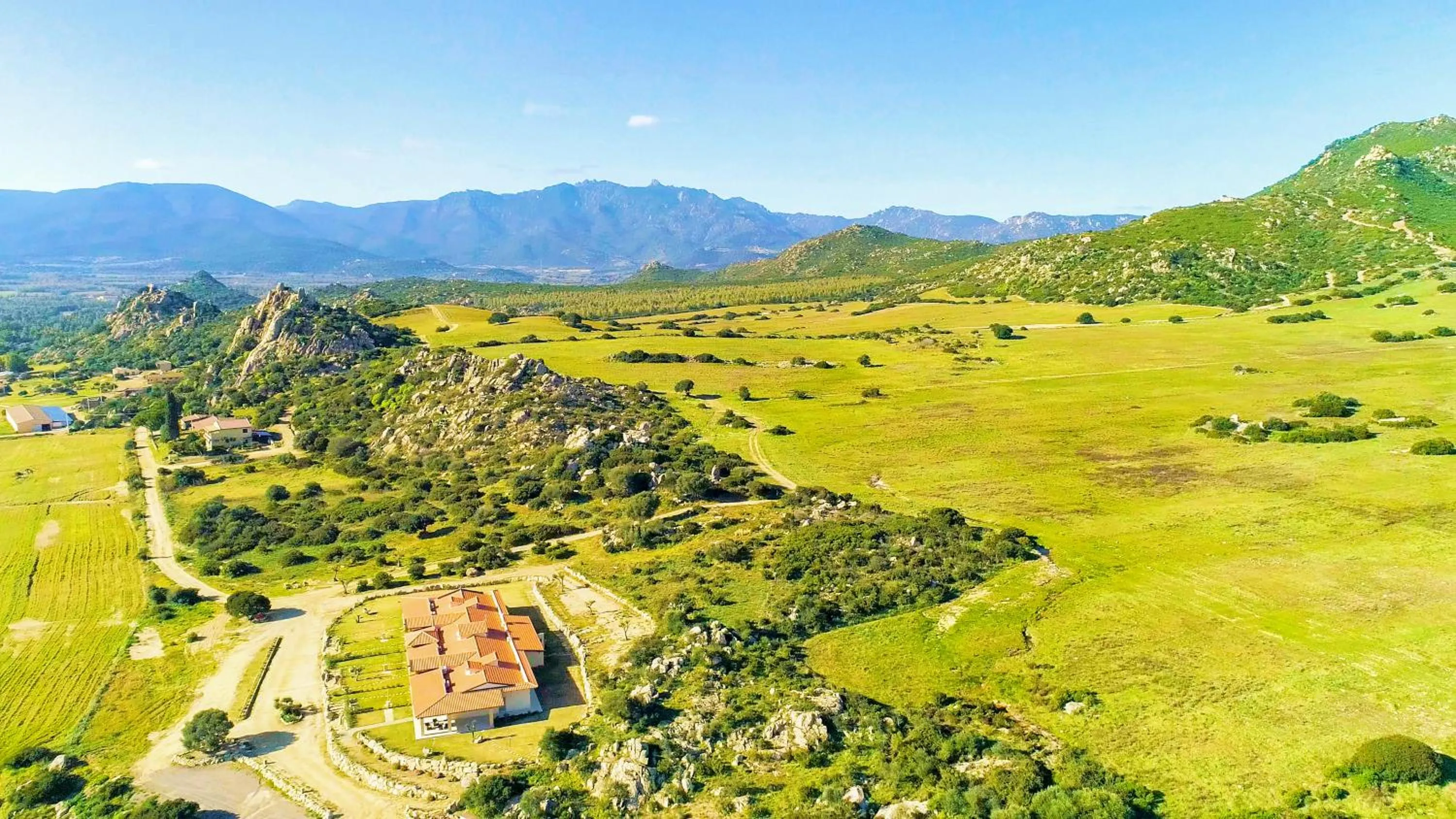 Bird's eye view in Sole d'Estate Agriresidence