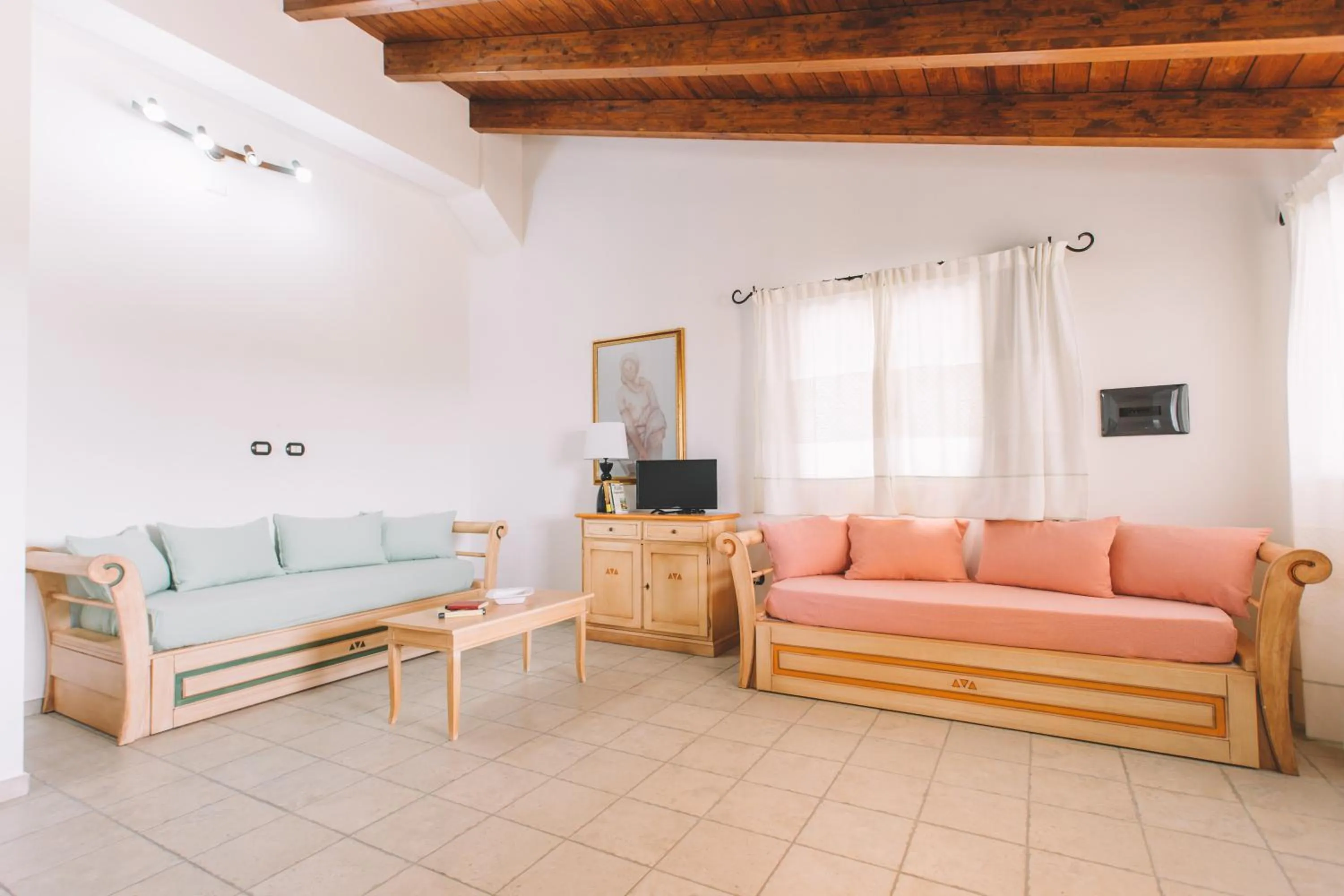 Living room in Sole d'Estate Agriresidence