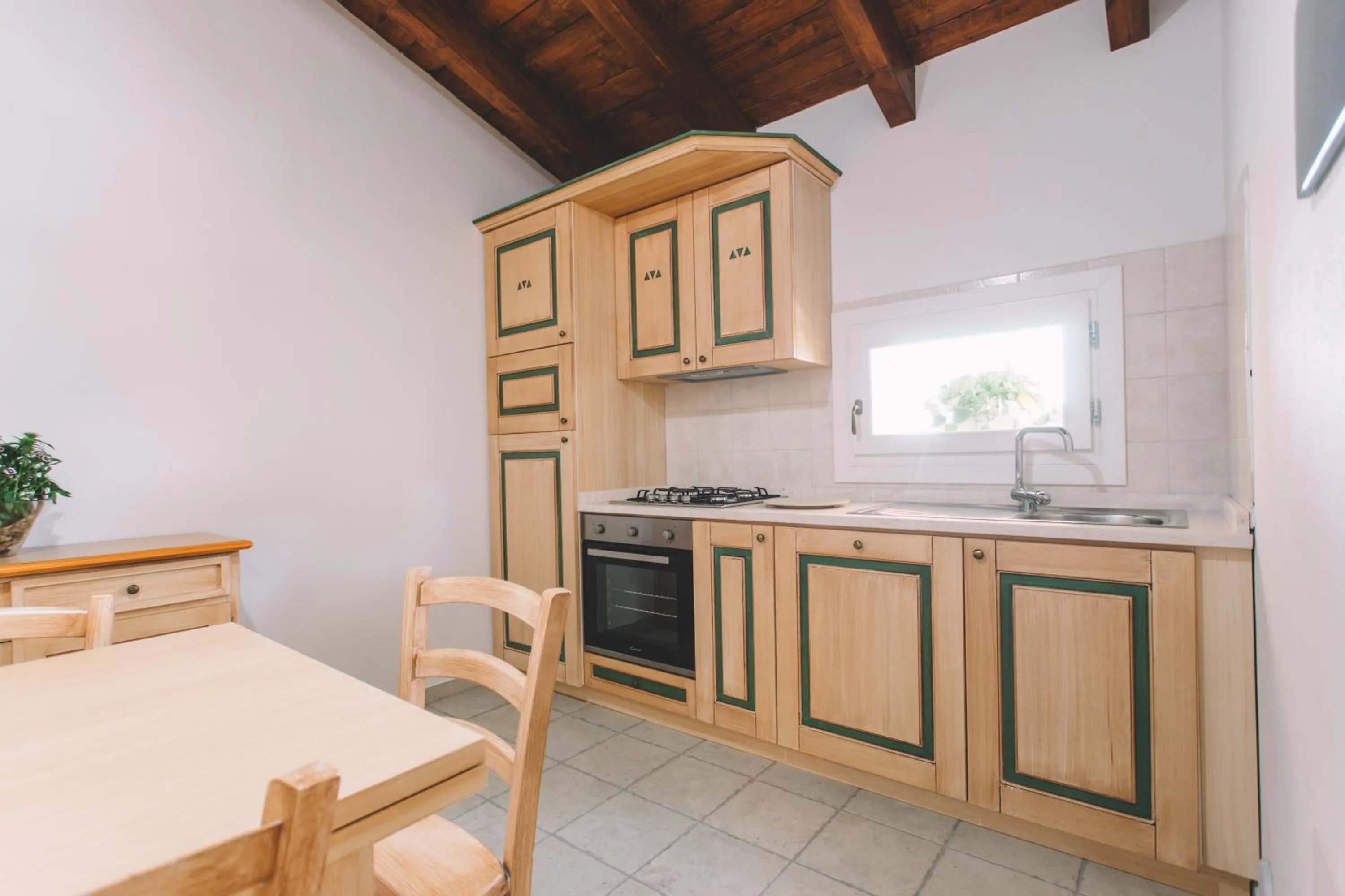Kitchen or kitchenette in Sole d'Estate Agriresidence