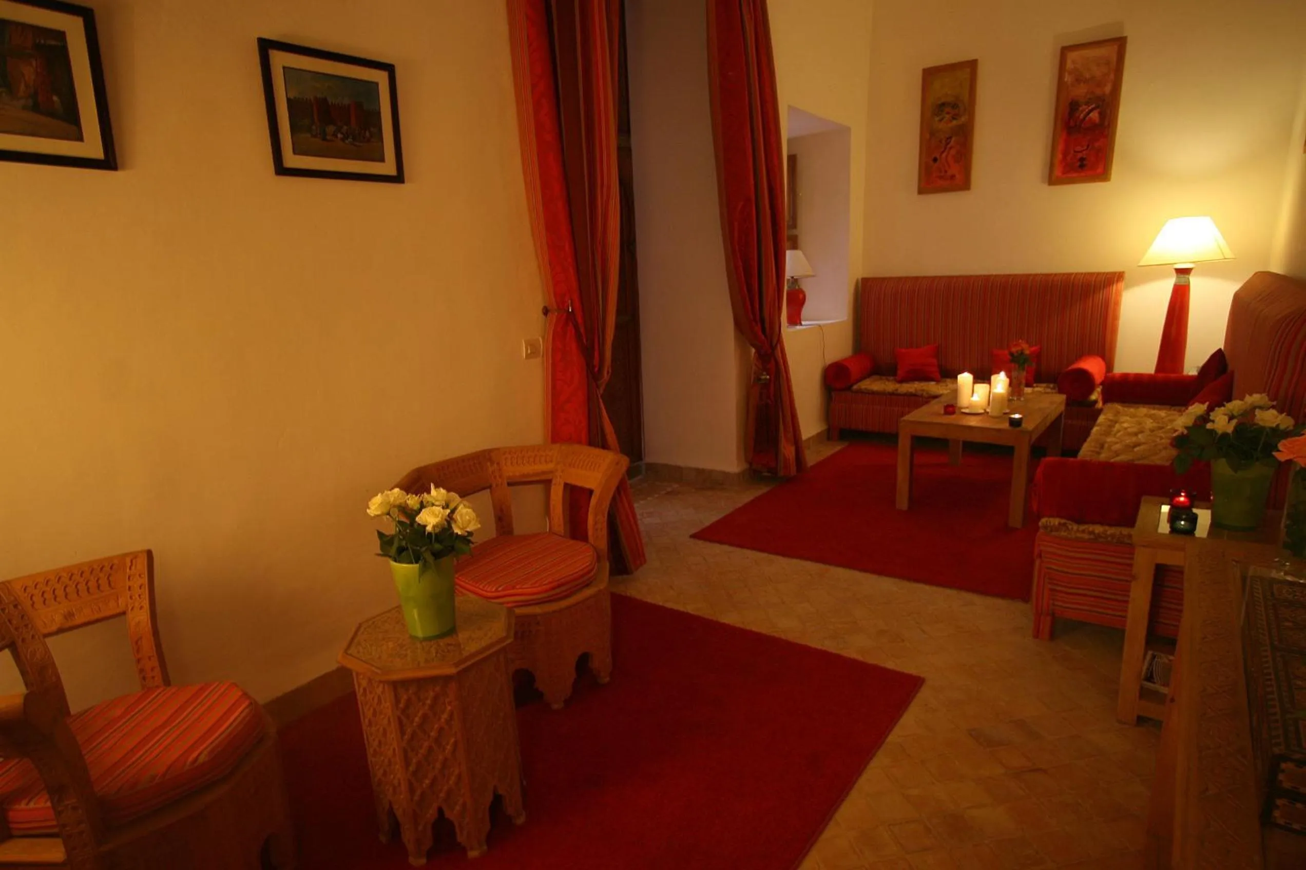 Living room in Riad Chameau FDC Hôtel SPA