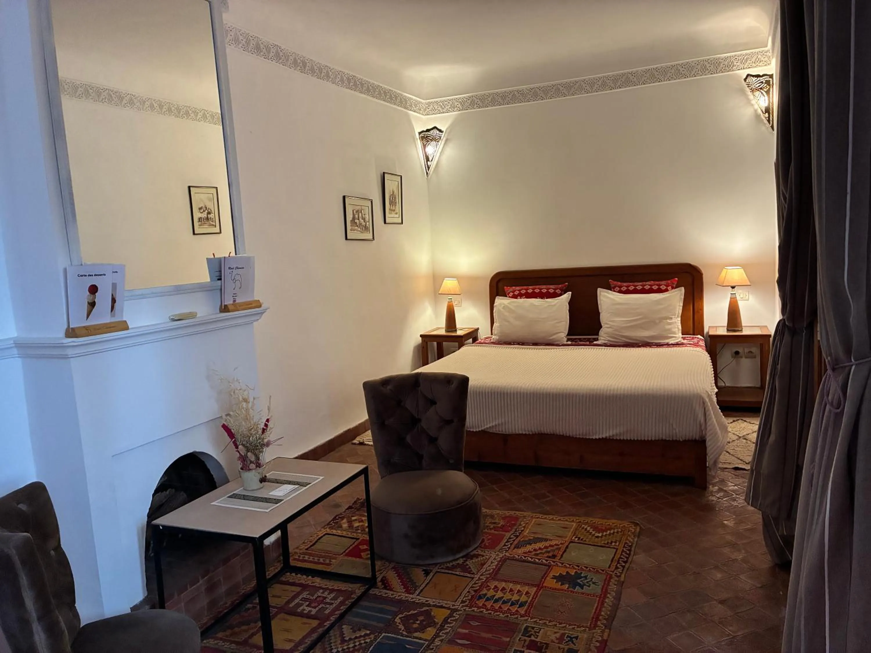 Bed in Riad Chameau FDC Hôtel SPA
