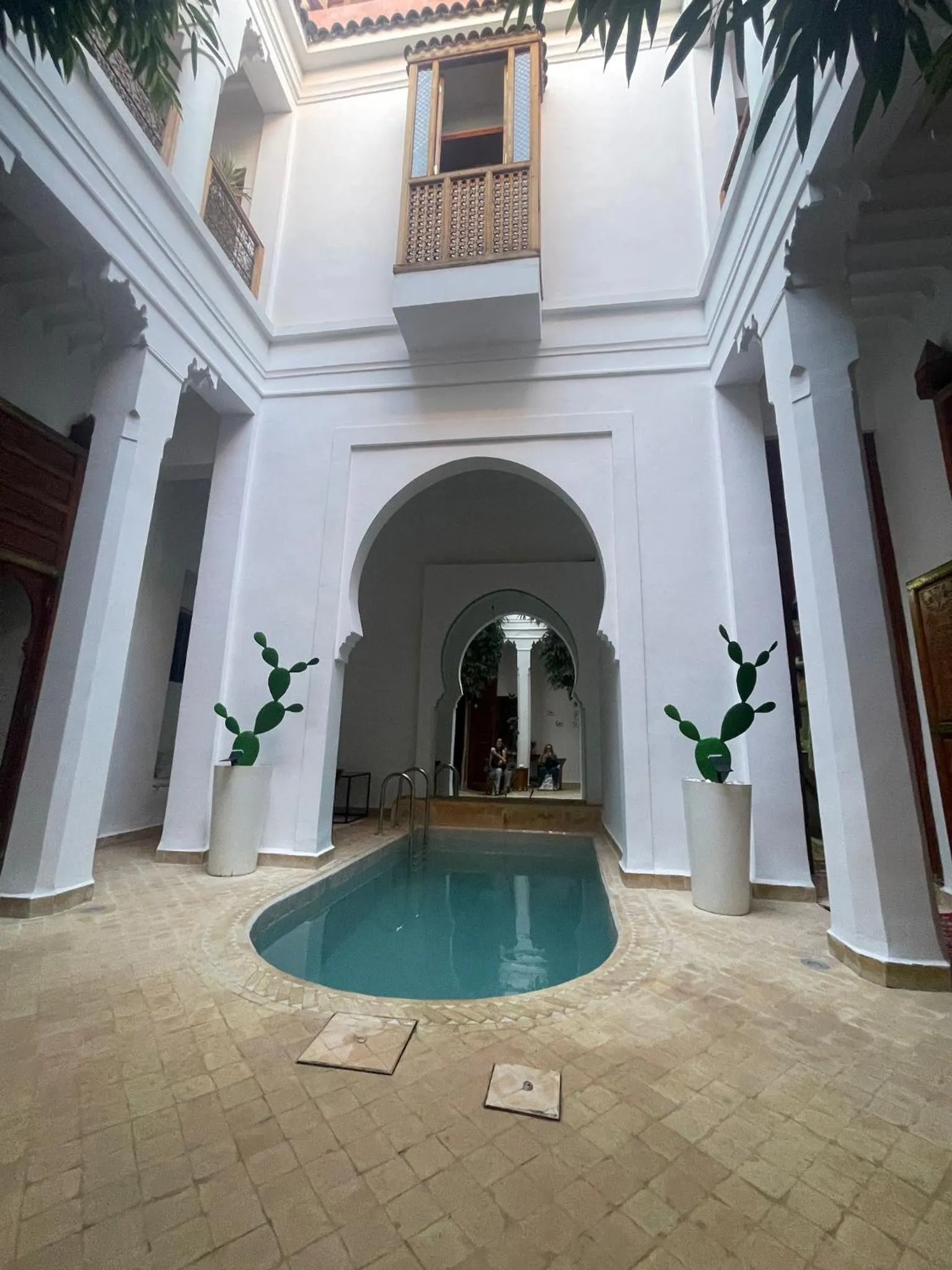 Pool view in Riad Chameau FDC Hôtel SPA