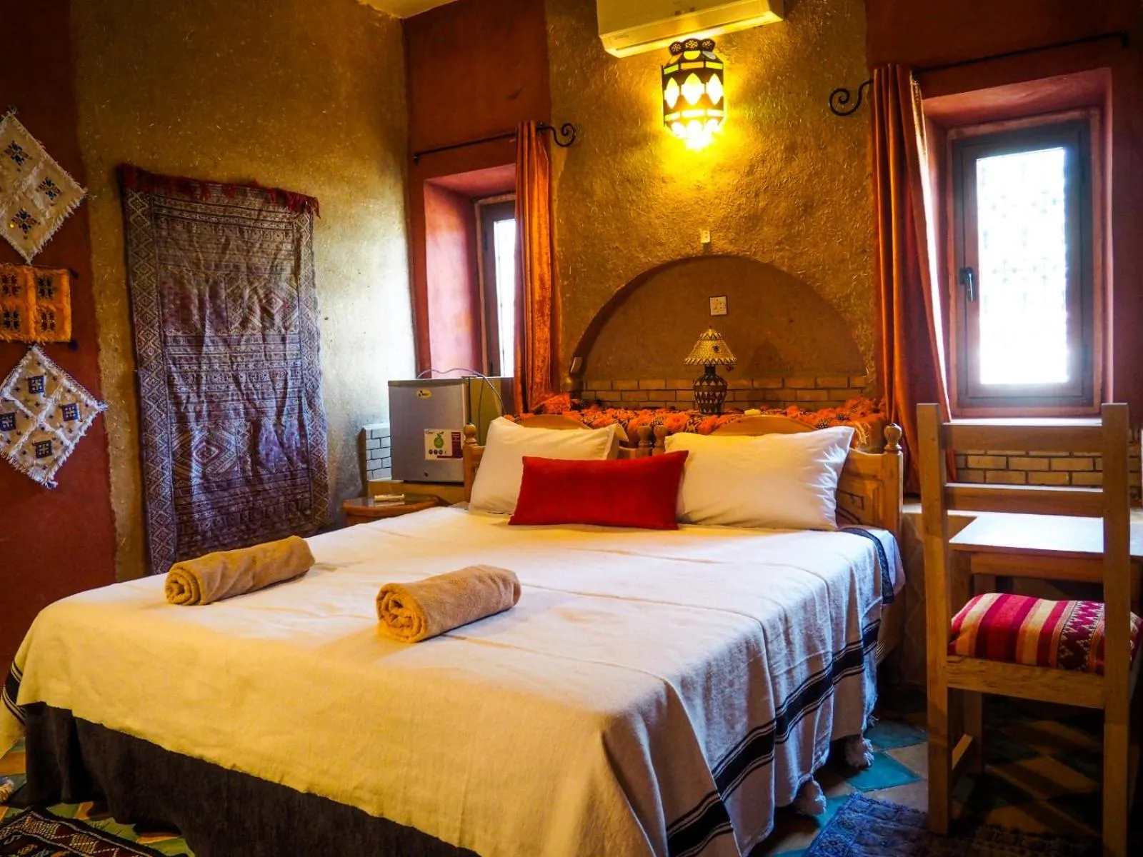 Bed in Maison Merzouga Guest House