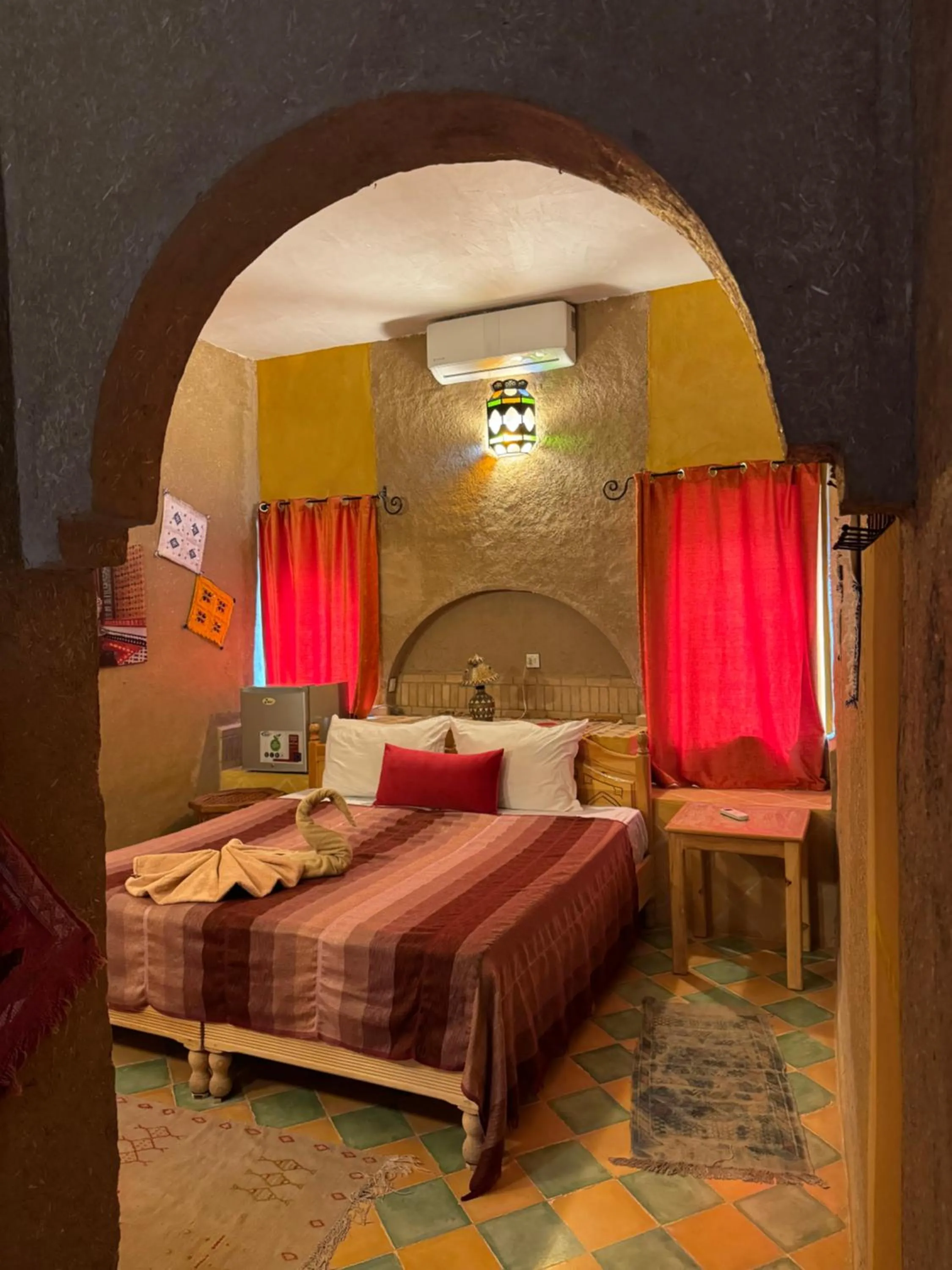 Bed in Maison Merzouga Guest House