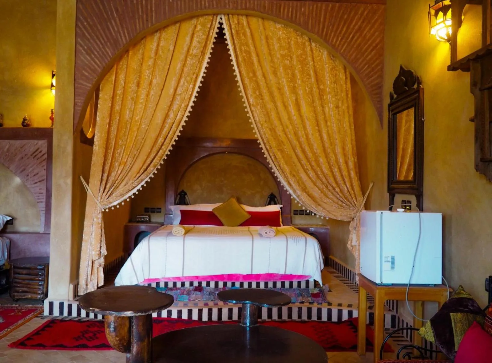 Bed in Maison Merzouga Guest House