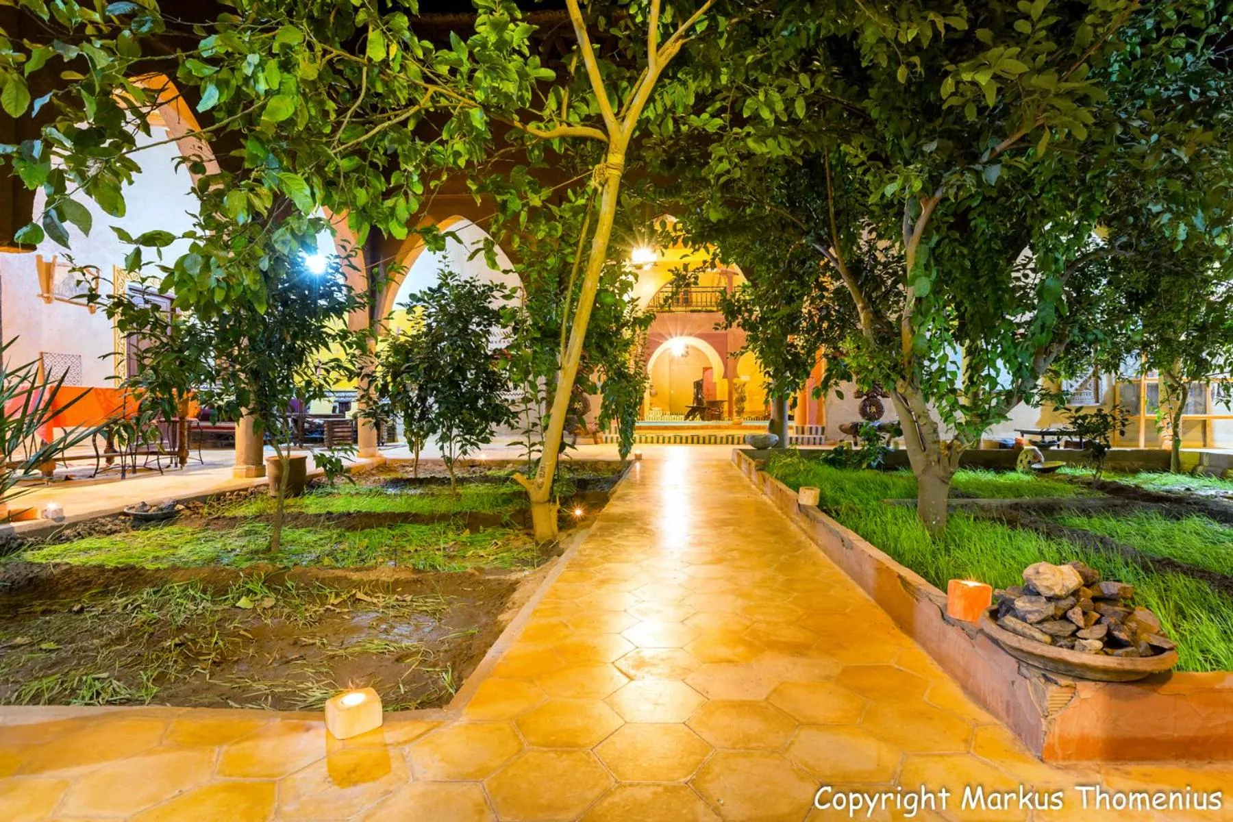 Garden in Maison Merzouga Guest House
