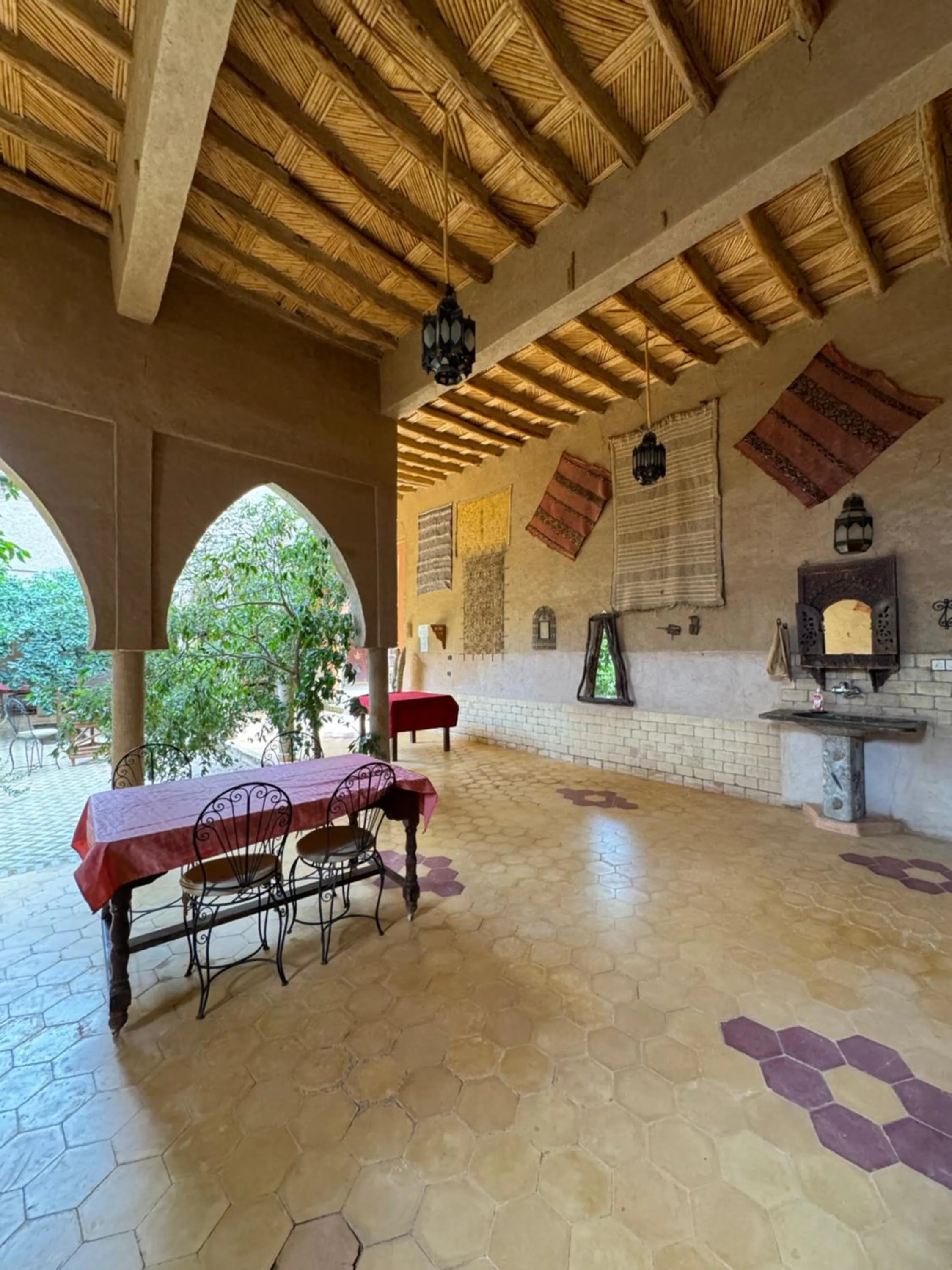 Garden in Maison Merzouga Guest House