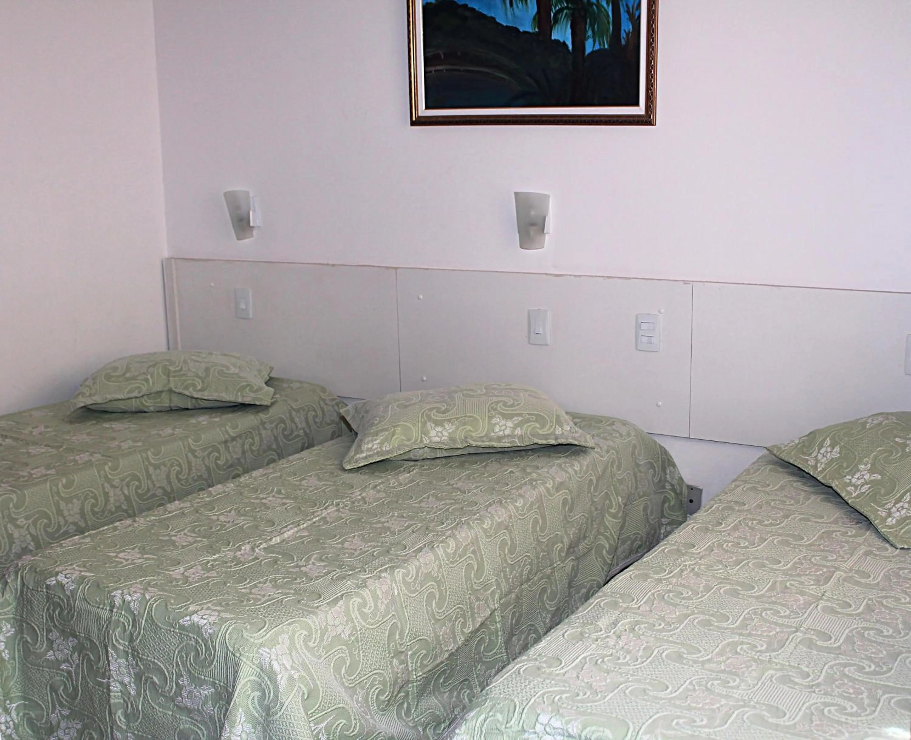 Bed in Hotel Pampulha Palace