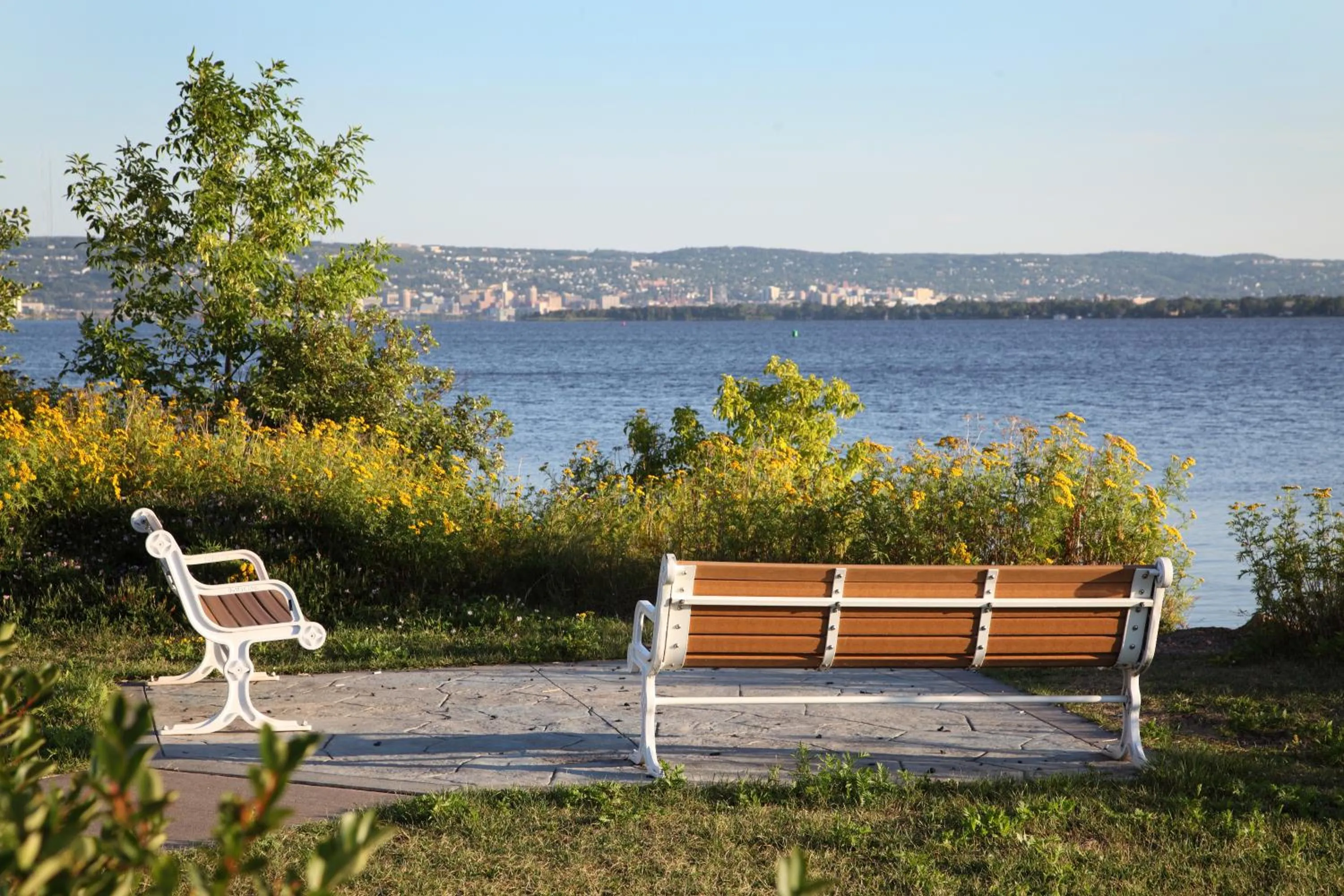 Lake view in Barkers Island Inn Resort & Conference Center