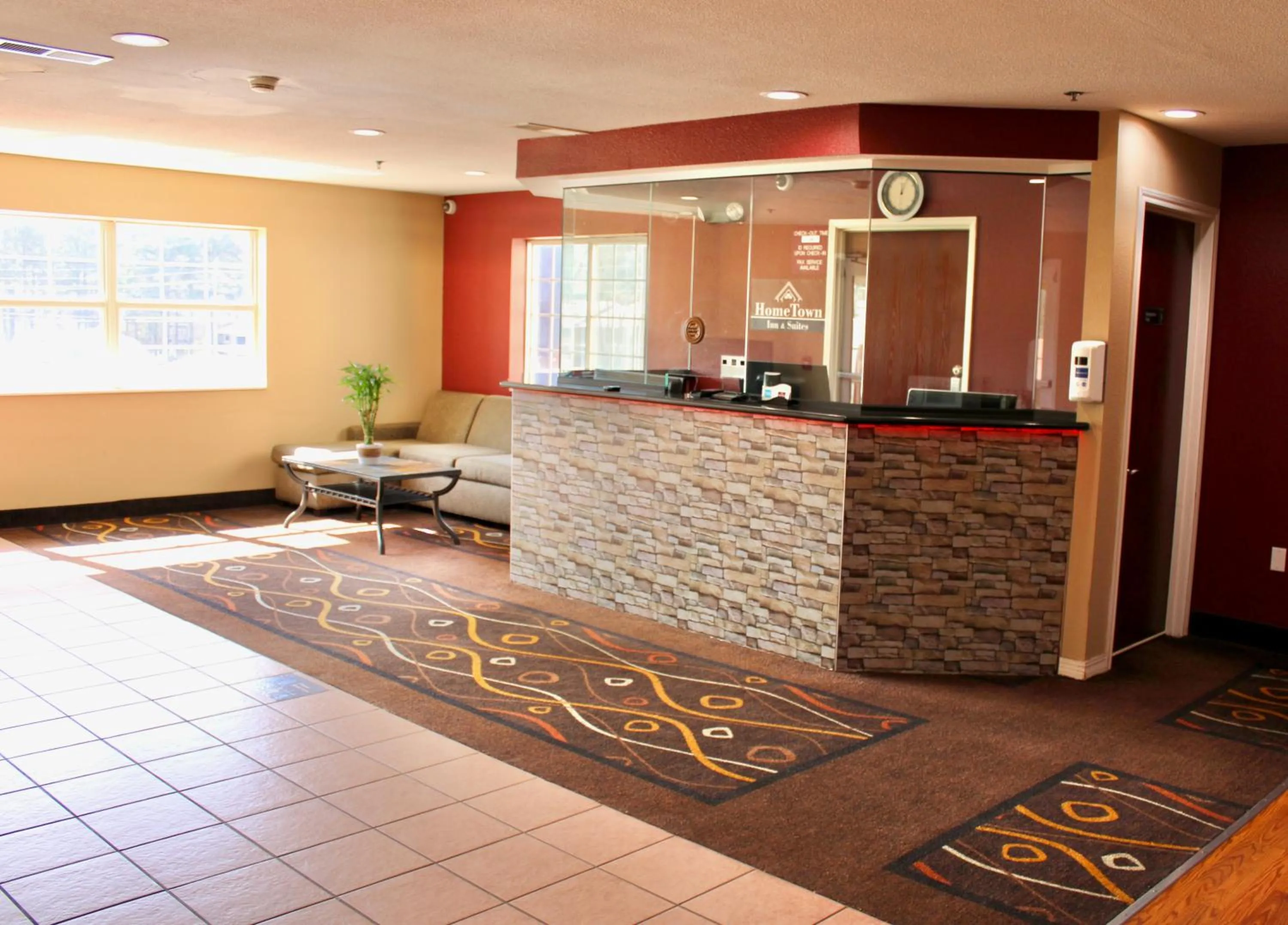 Lobby or reception in HomeTown Inn & Suites