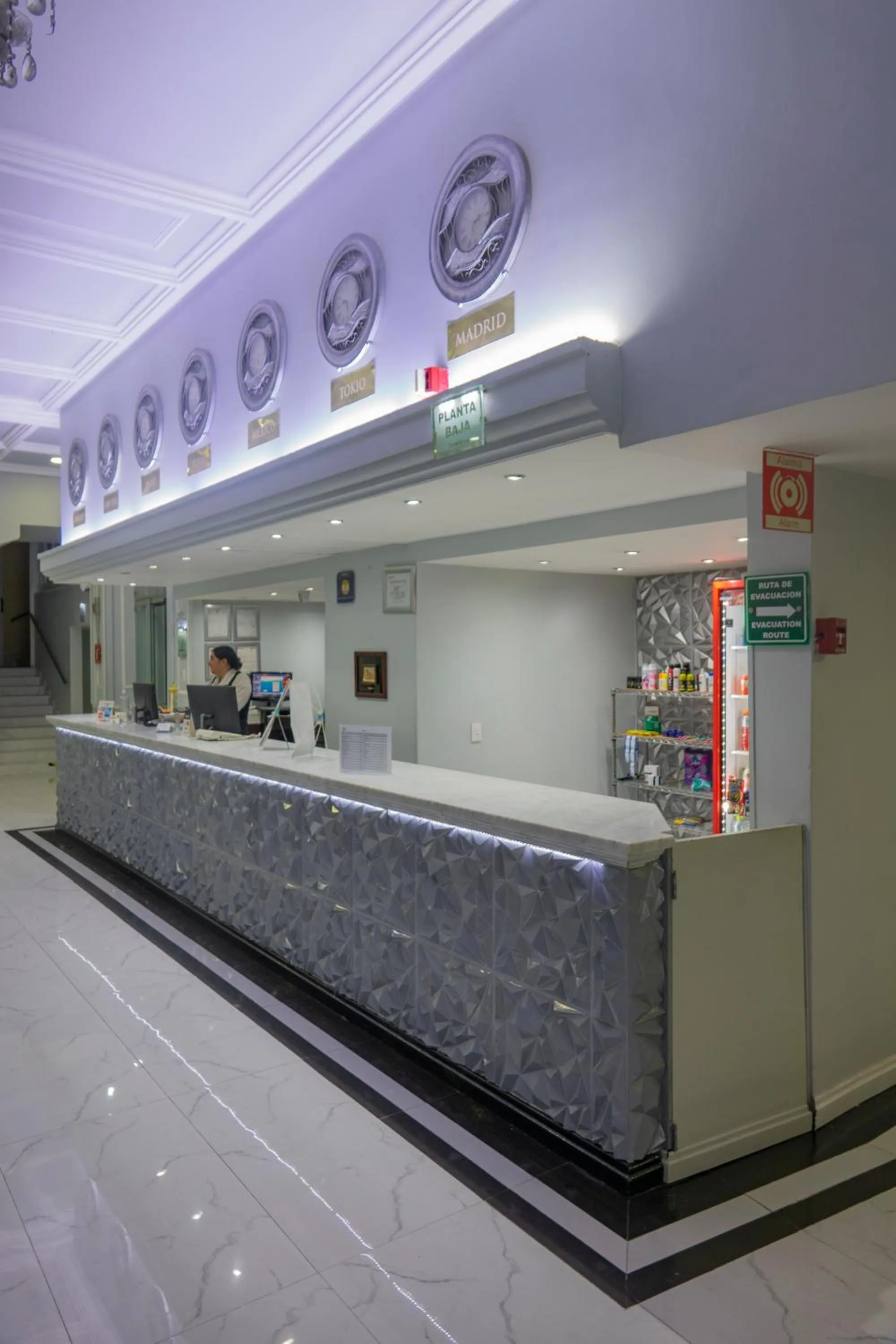 Lobby or reception in Roma Guadalajara in downtown