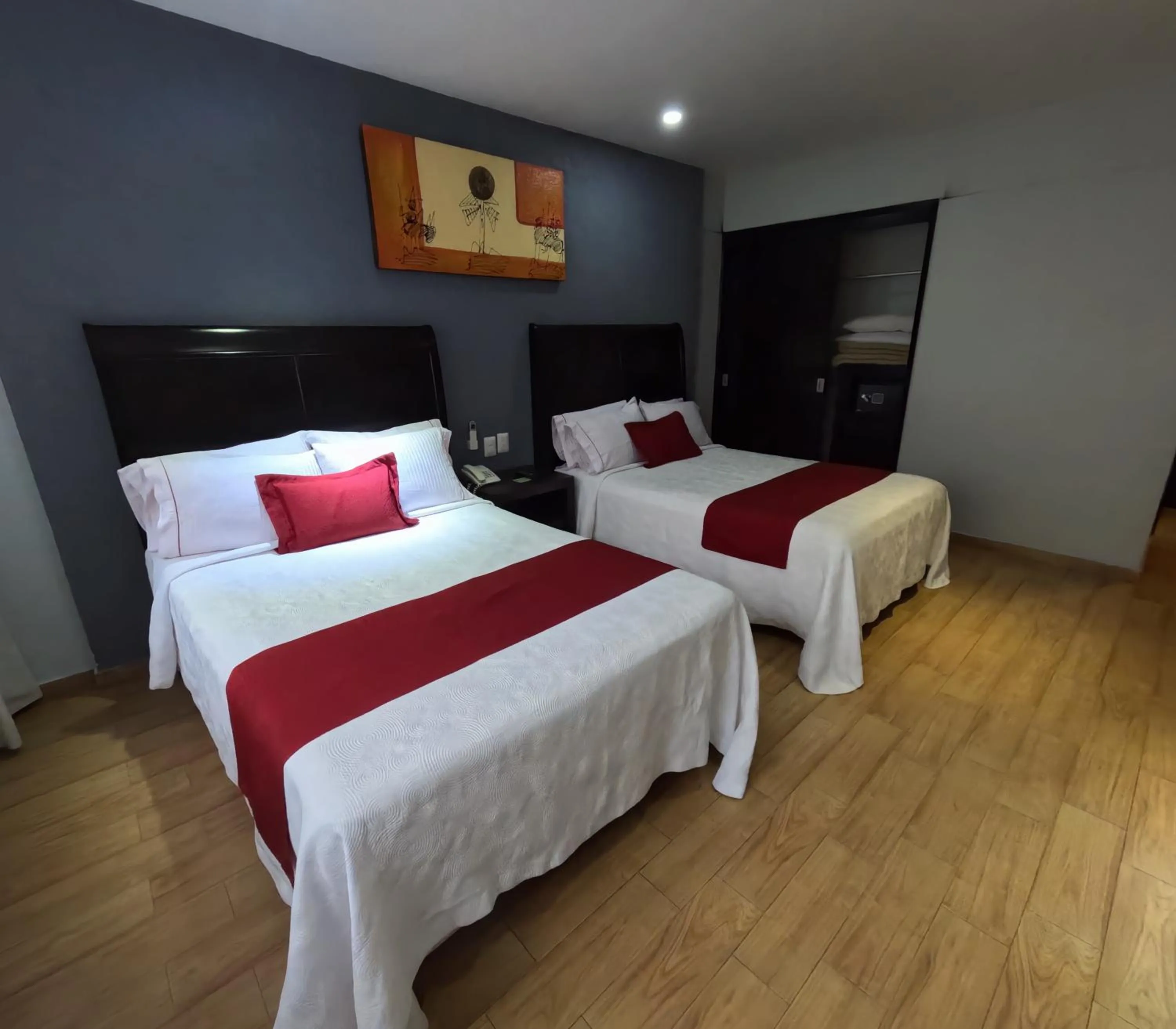 Bed in Roma Guadalajara in downtown