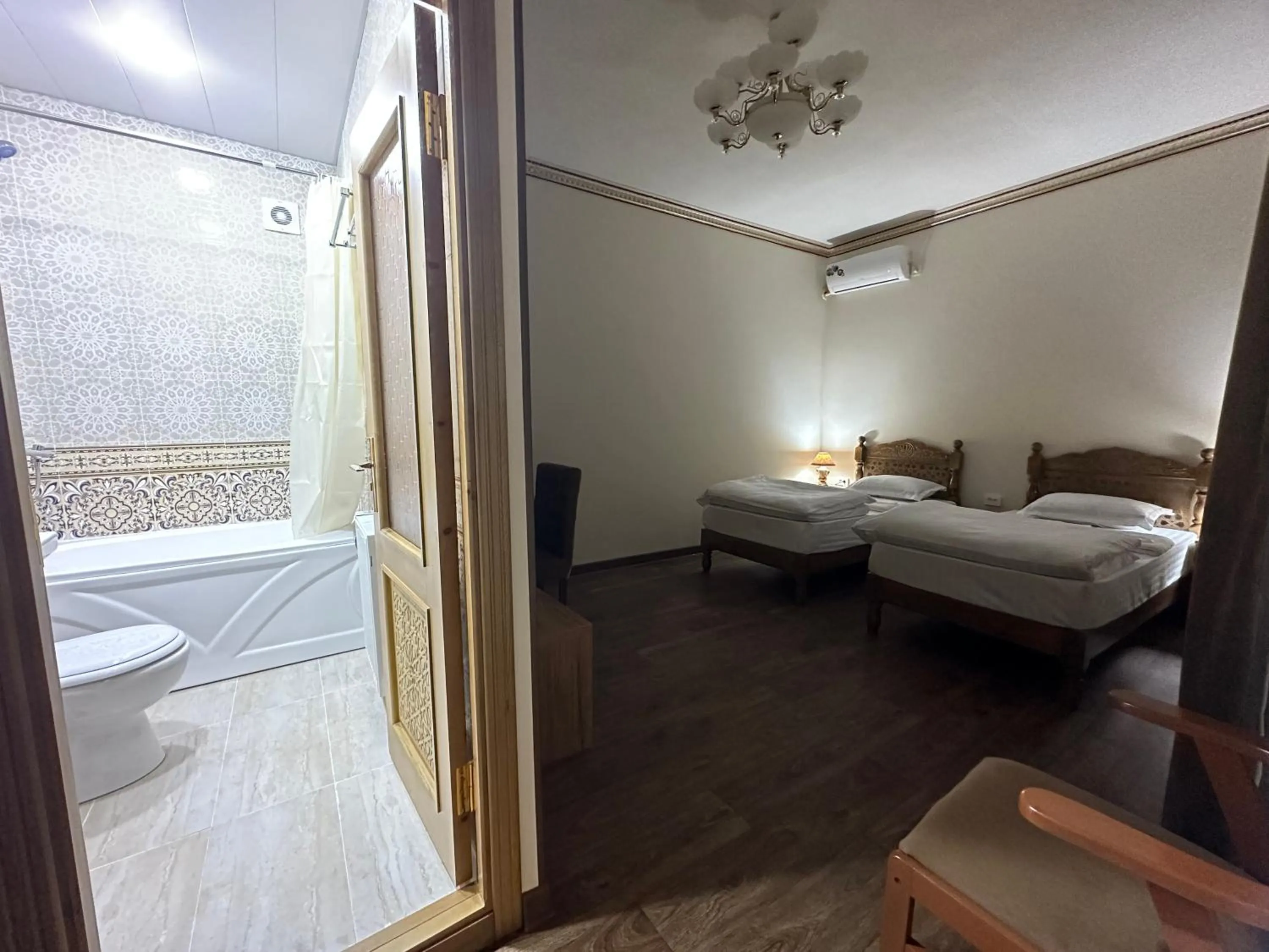 Bed in Old Bukhara Boutique