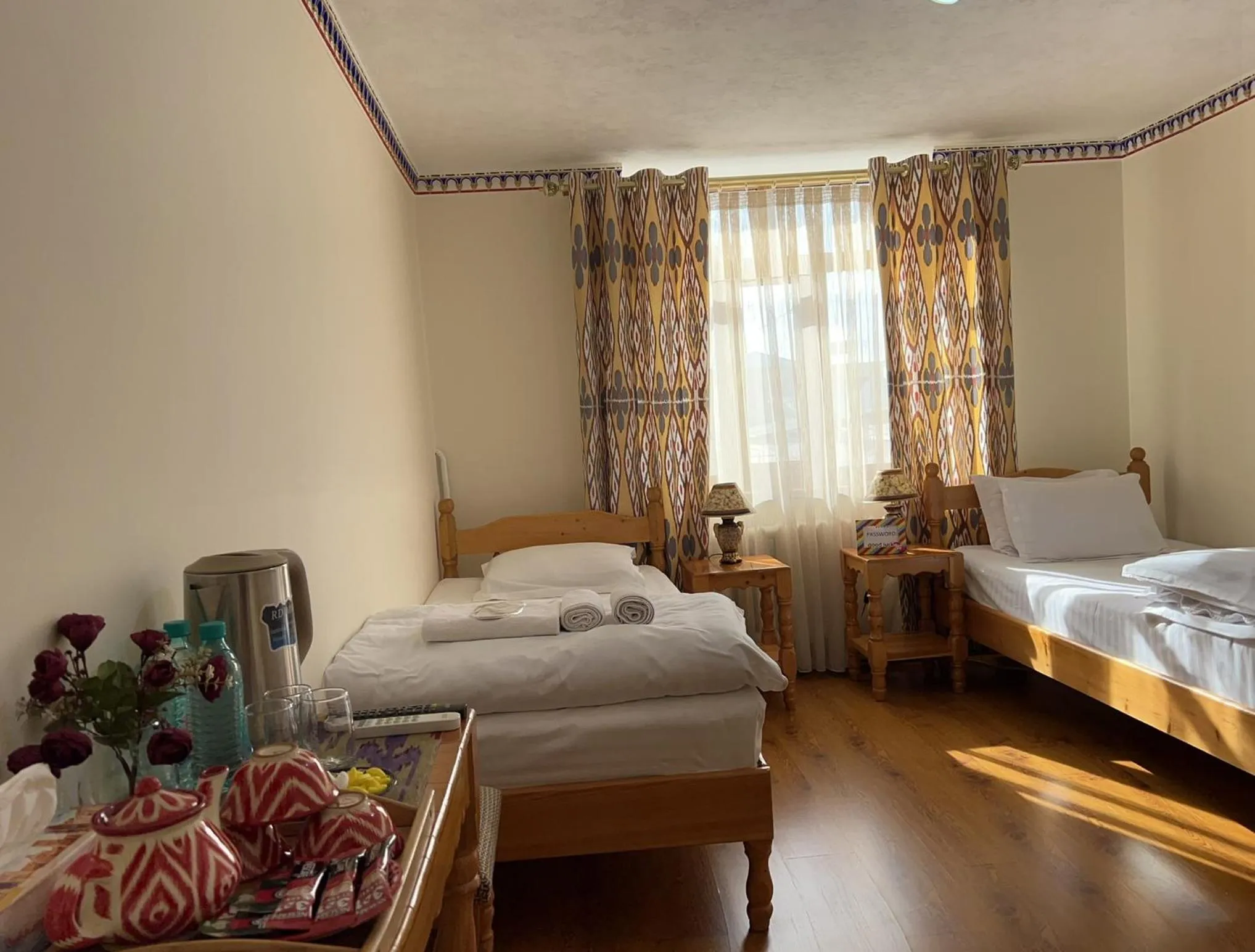 Bed in Old Bukhara Boutique