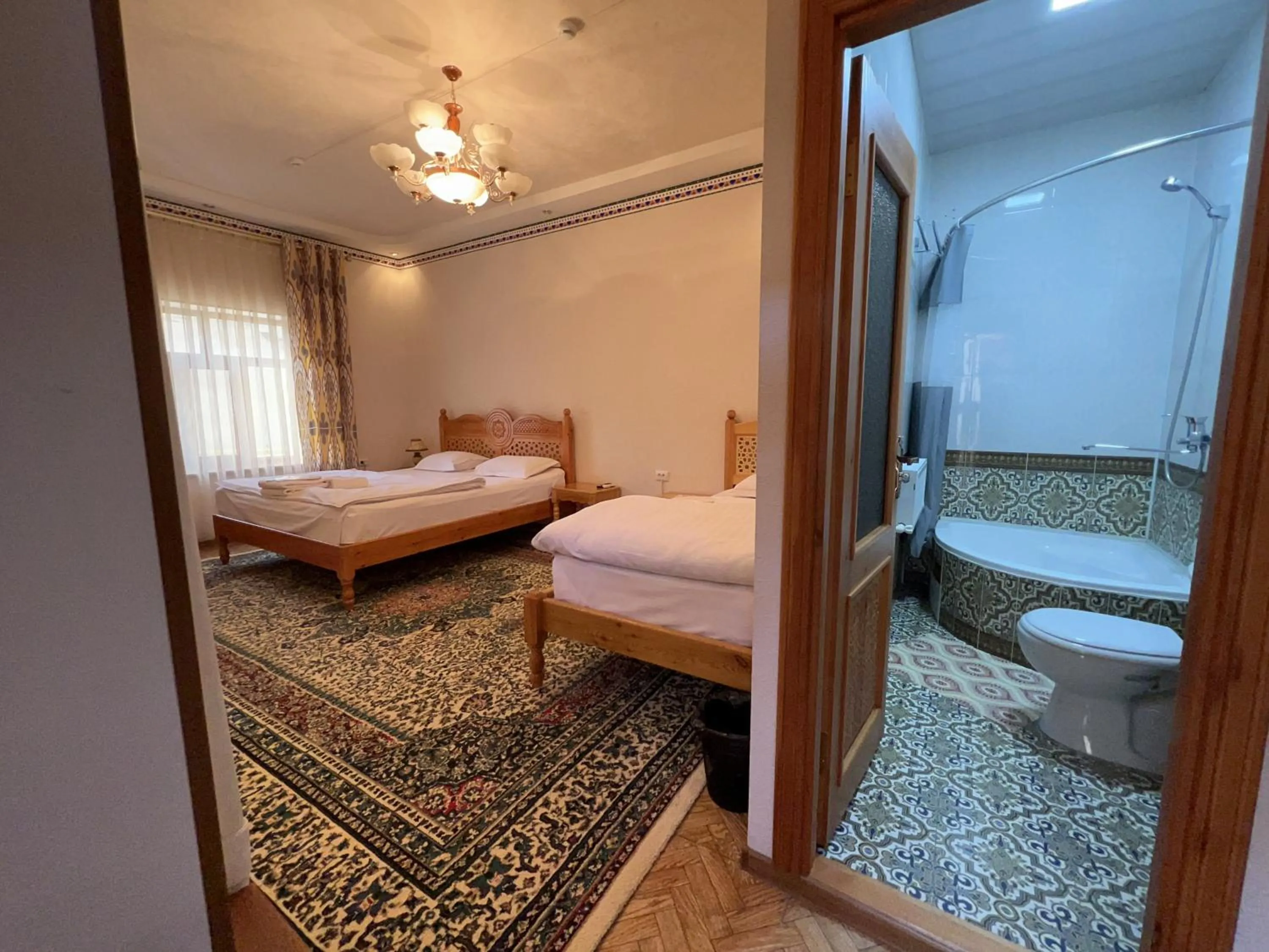 Bed in Old Bukhara Boutique