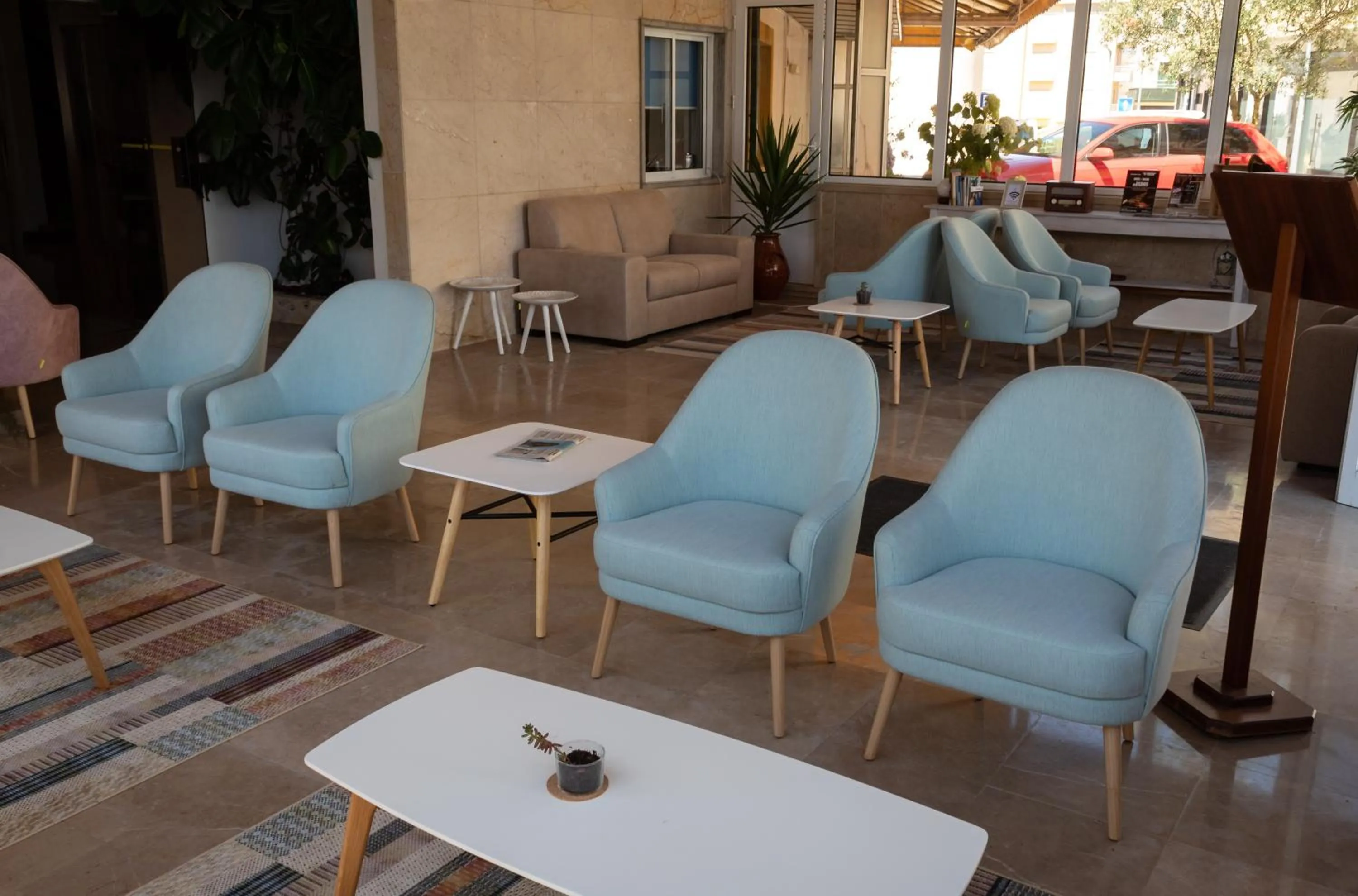 Communal lounge/ TV room in Hotel Santa Cecília