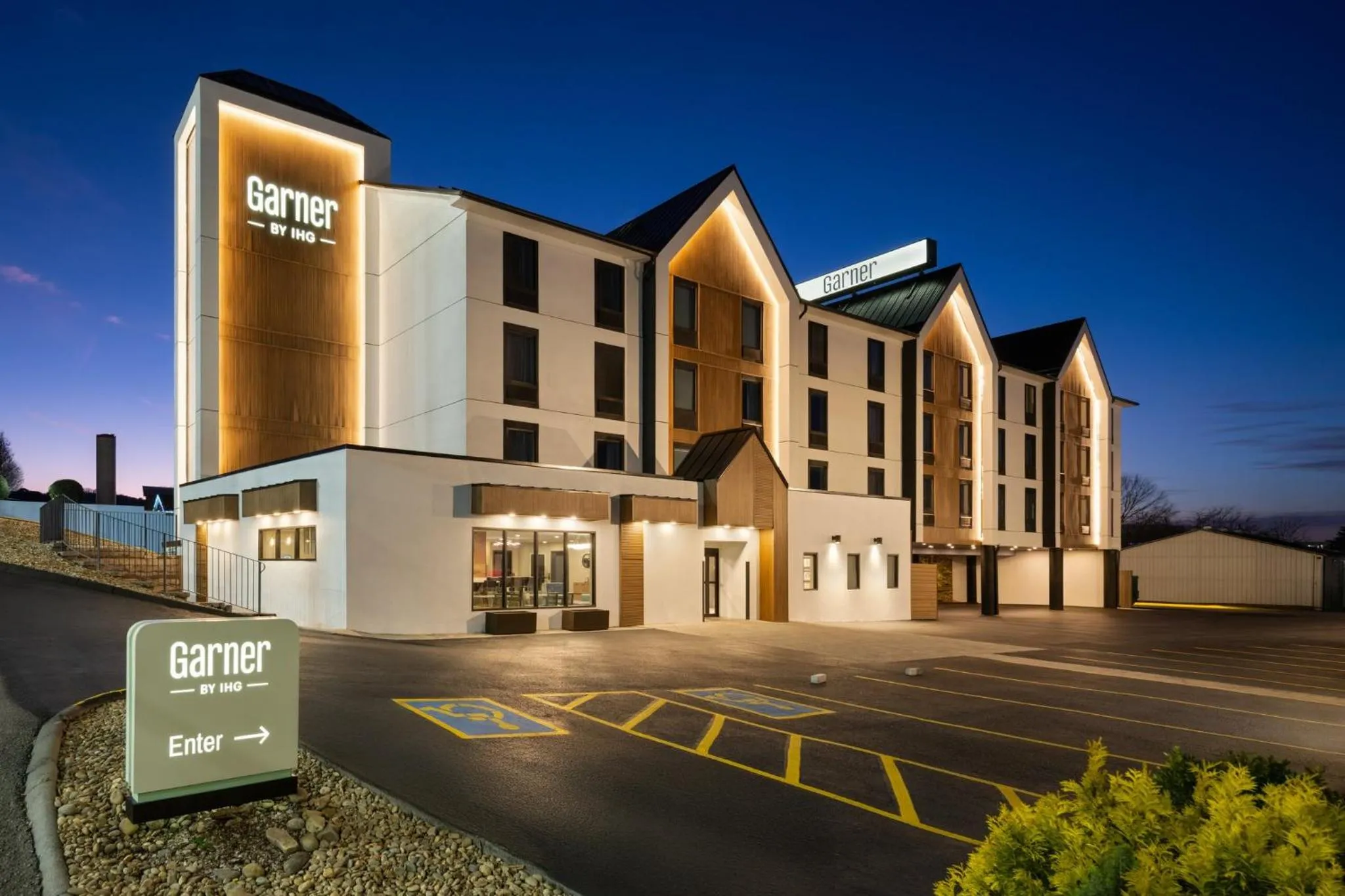 Property building in Garner Hotel Pigeon Forge Downtown by IHG