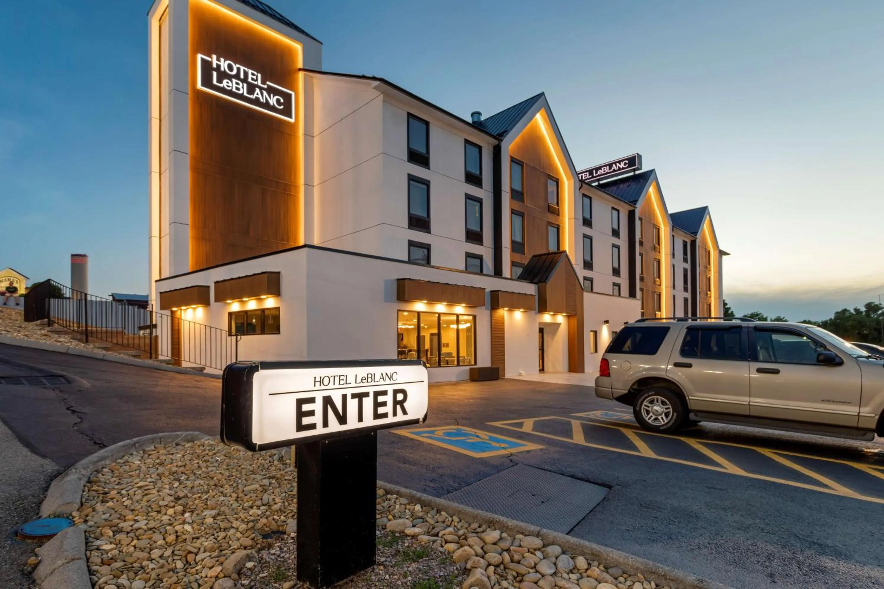 Property building in Garner Hotel Pigeon Forge Downtown by IHG