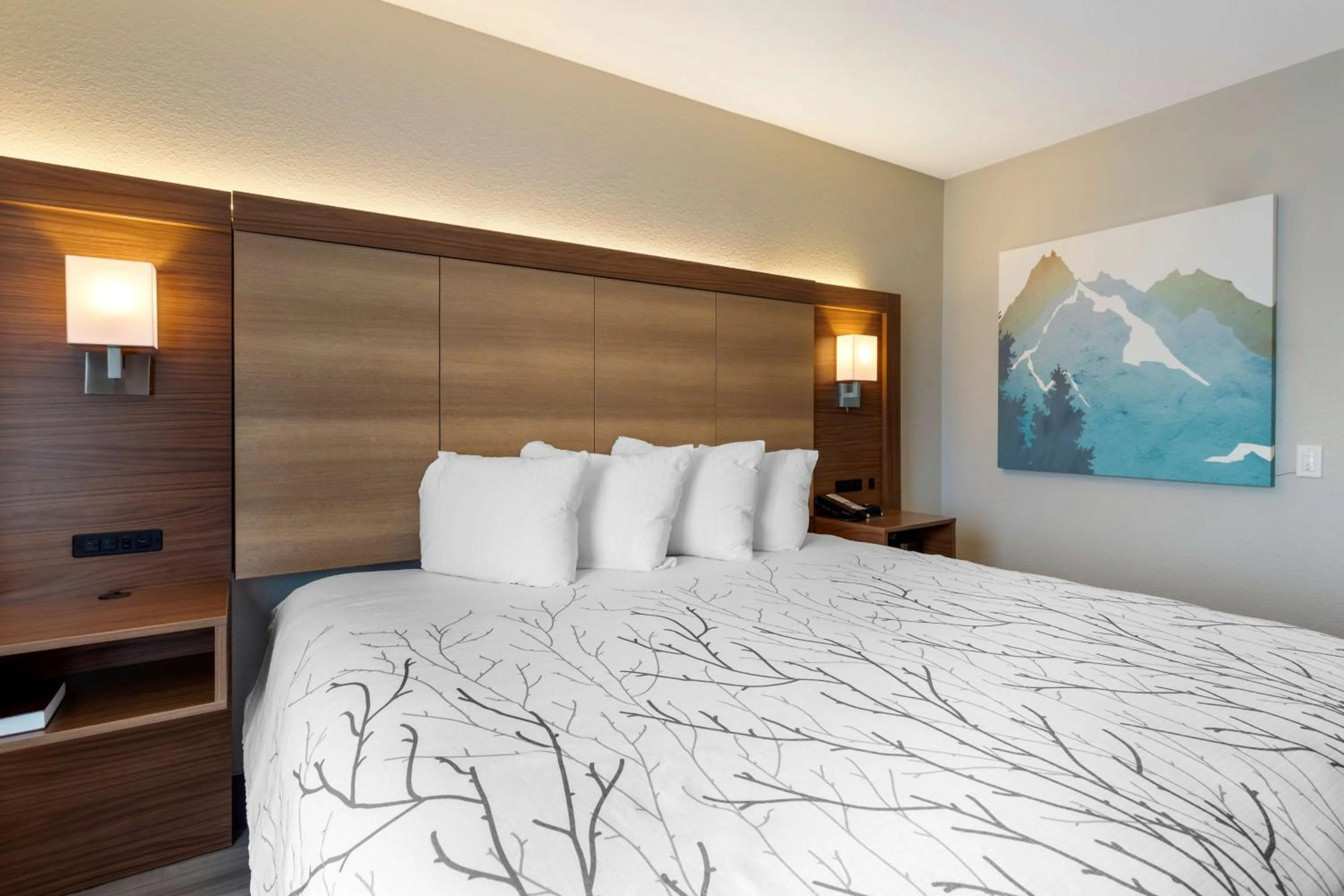 Bedroom in Garner Hotel Pigeon Forge Downtown by IHG