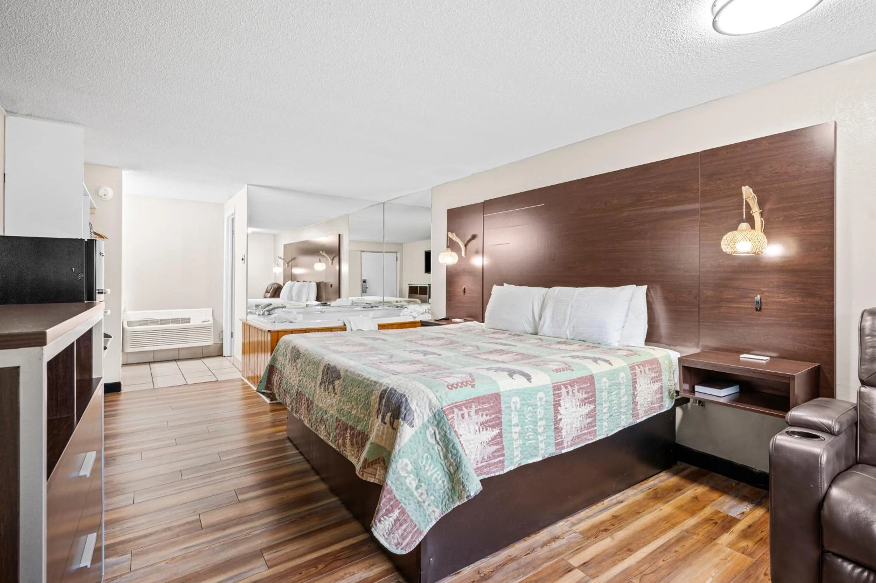 Bed in Country Town N' Suites