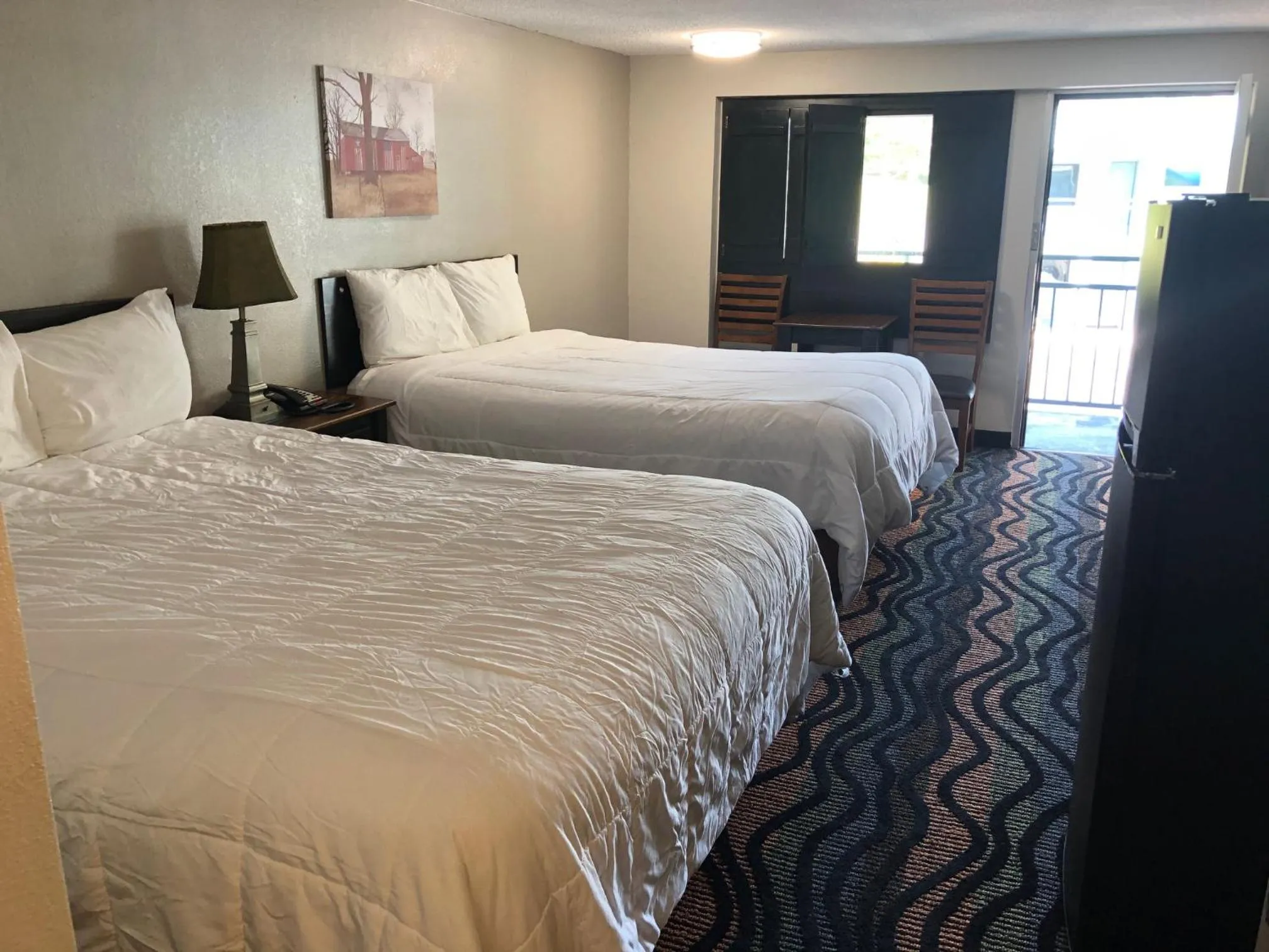 Bed in Country Town N' Suites