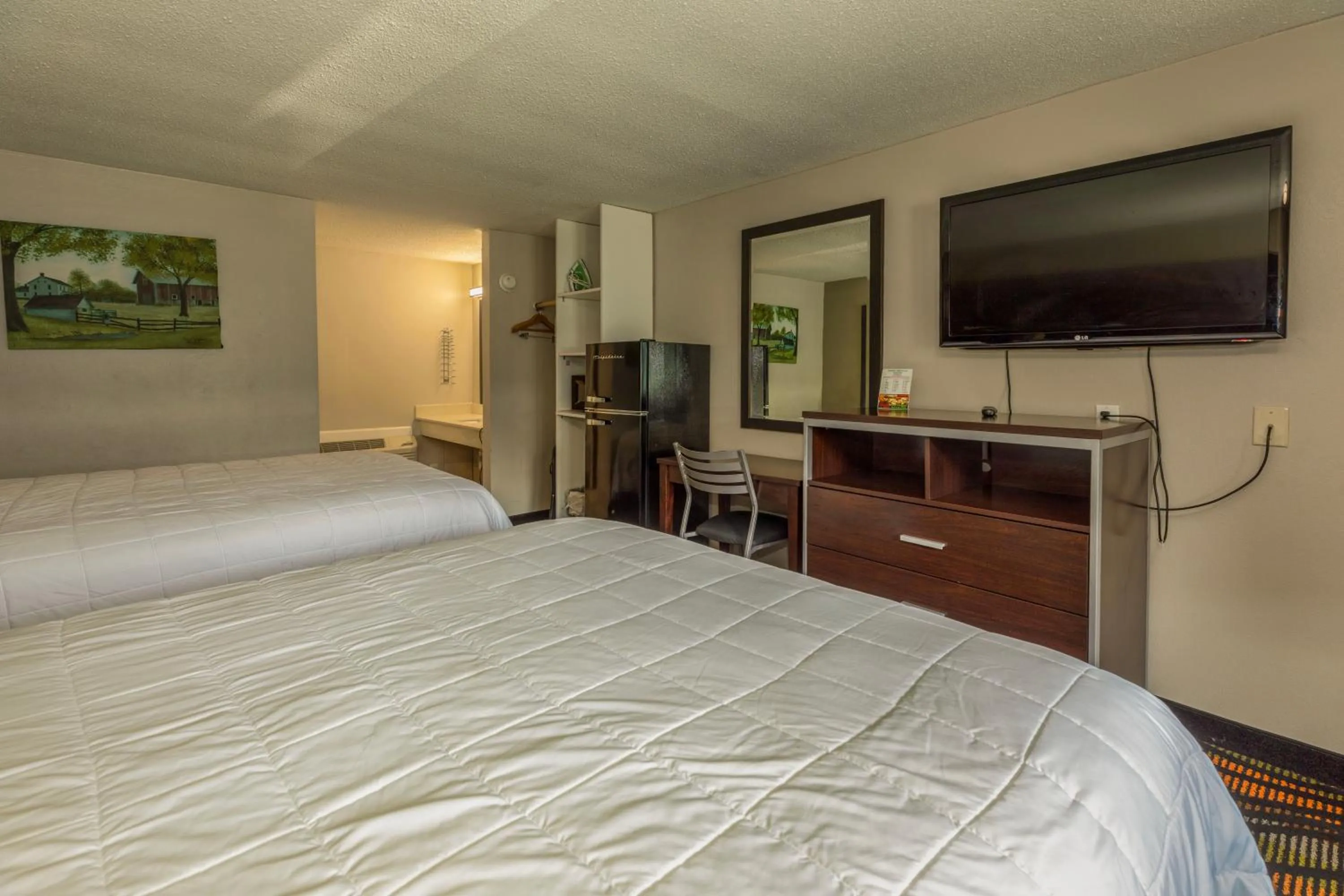 Bed in Country Town N' Suites