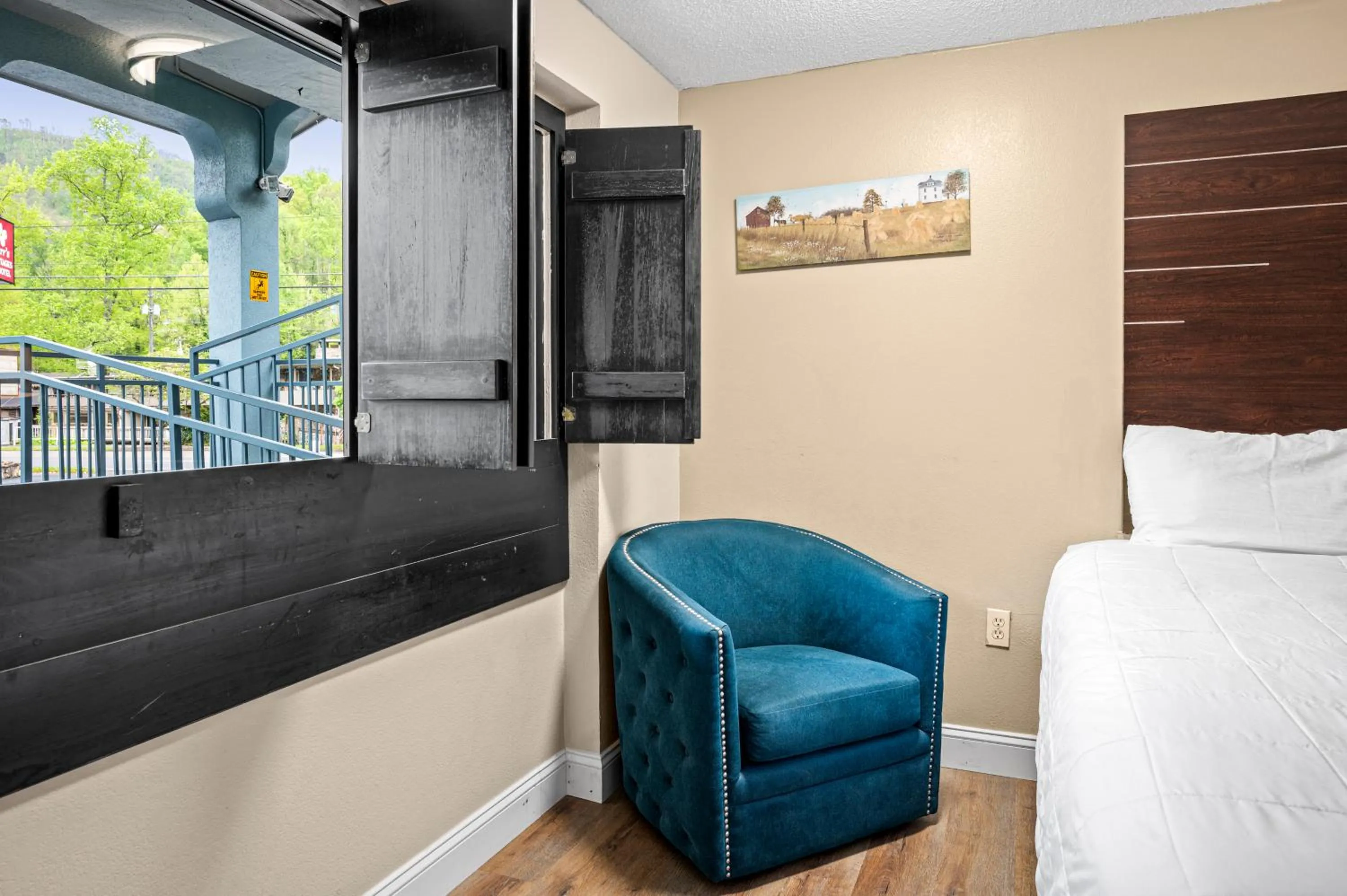 Bed in Country Town N' Suites