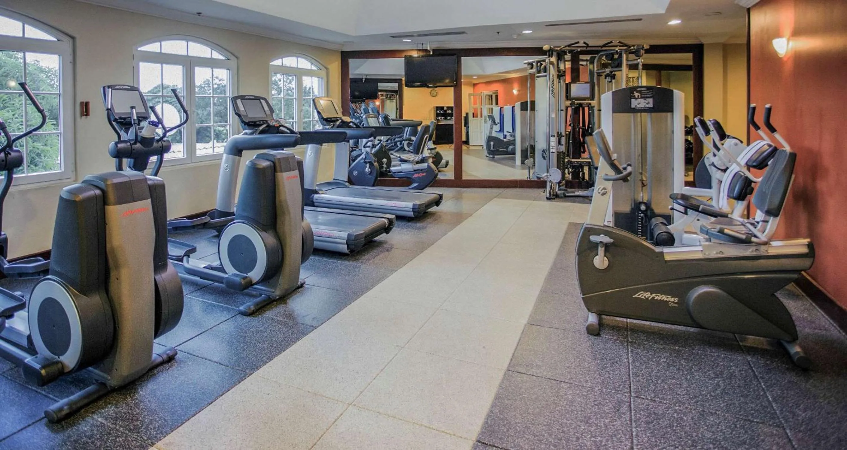 Fitness centre/facilities in Hilton Princess Managua