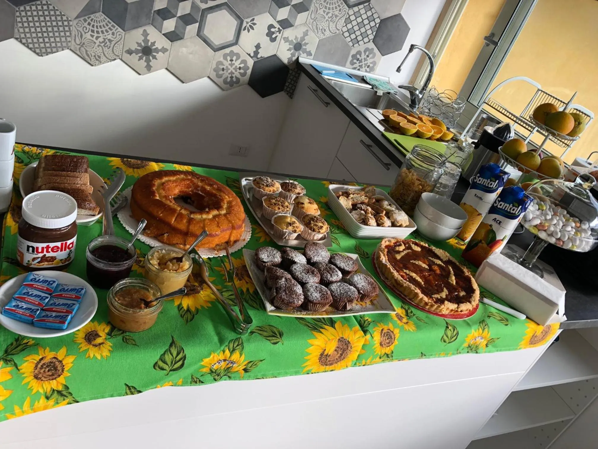 Breakfast in B & B Il Giardino sul Mare