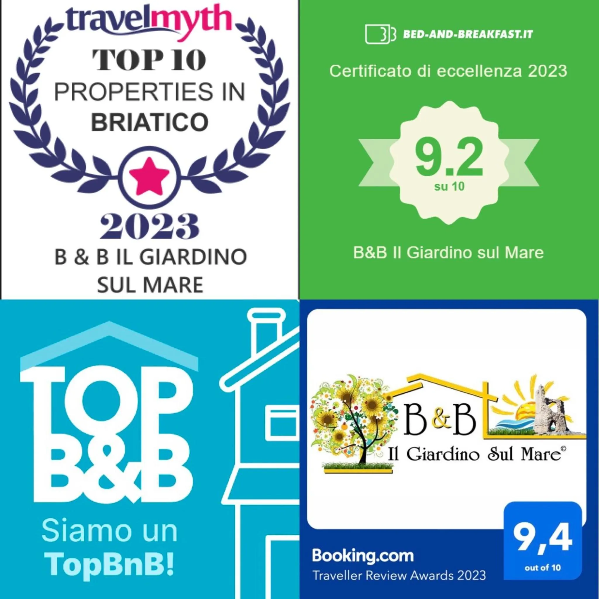 Lobby or reception in B & B Il Giardino sul Mare