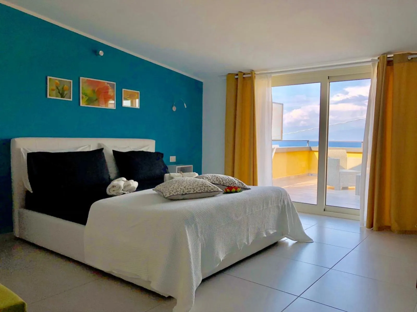 Bed in B & B Il Giardino sul Mare