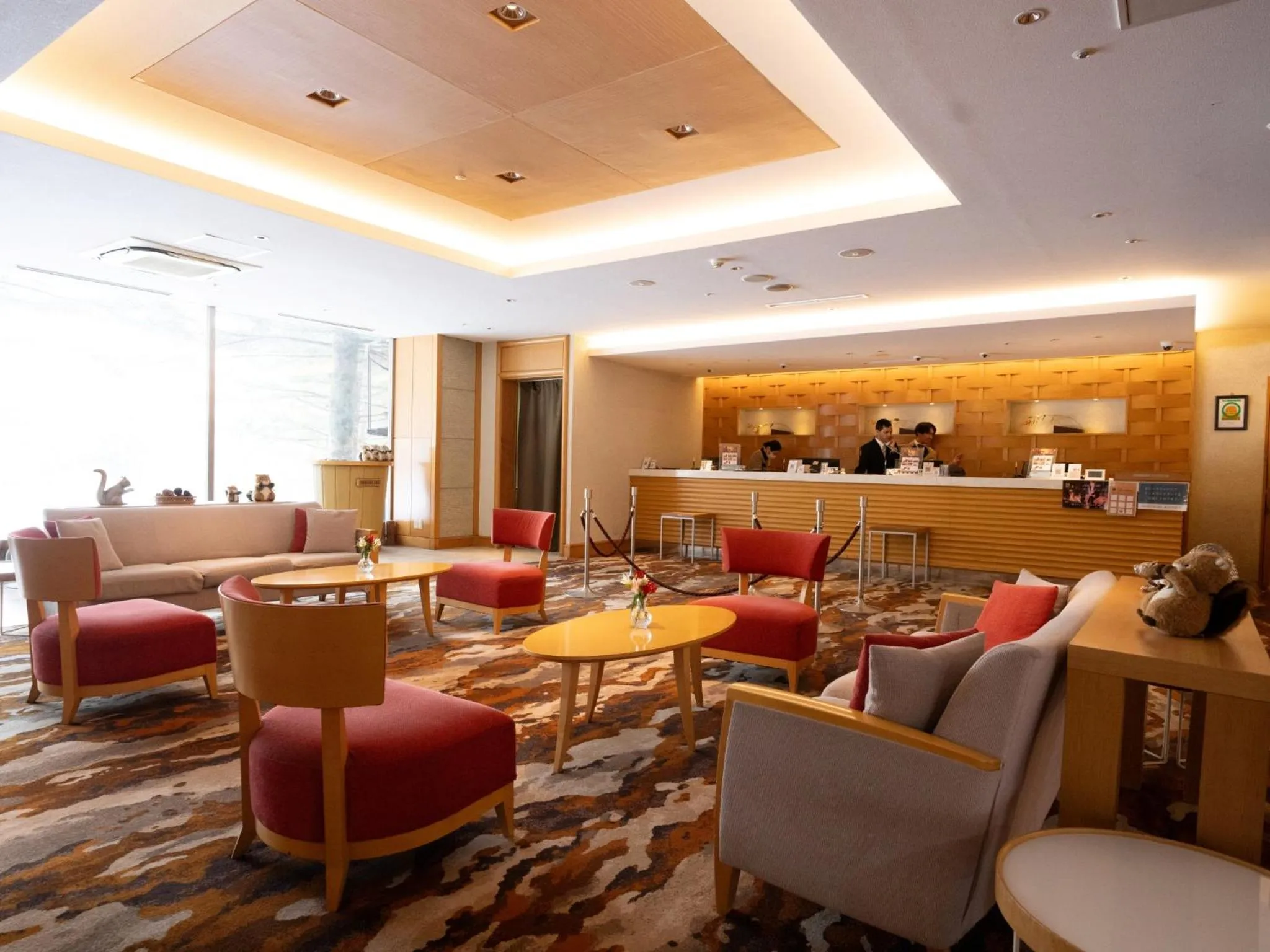 Lobby or reception in Kusatsu Now Resort Hotel