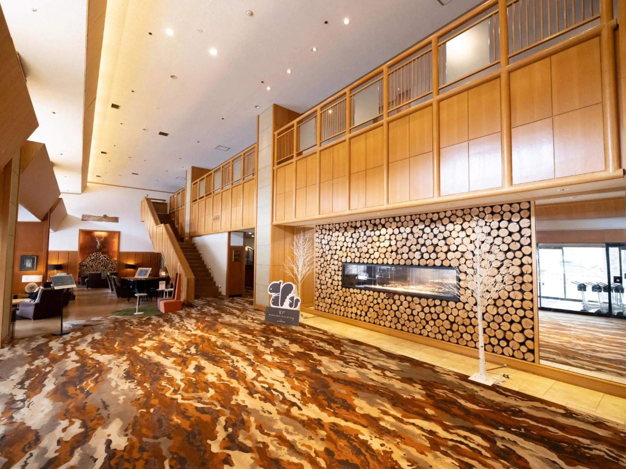 Lobby or reception in Kusatsu Now Resort Hotel