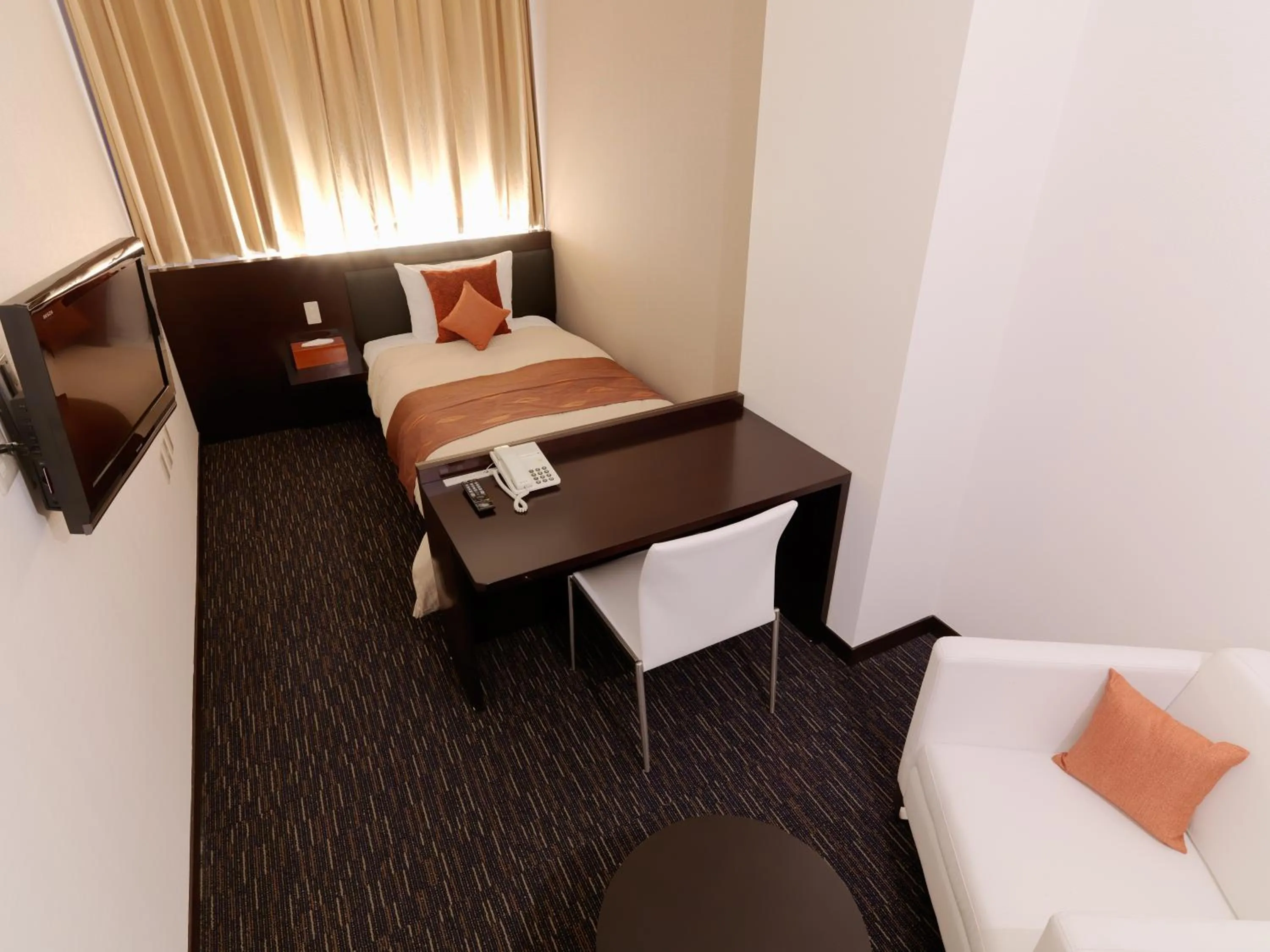 Photo of the whole room, Bed in Muroran Prince Hotel