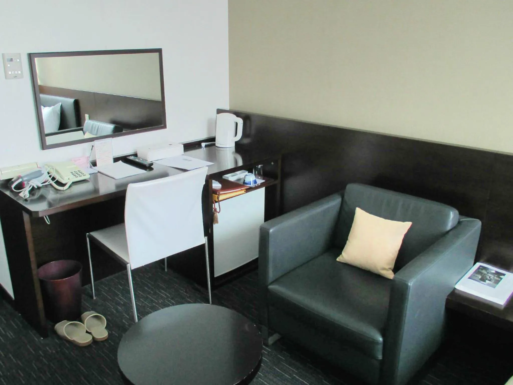 Seating area in Muroran Prince Hotel