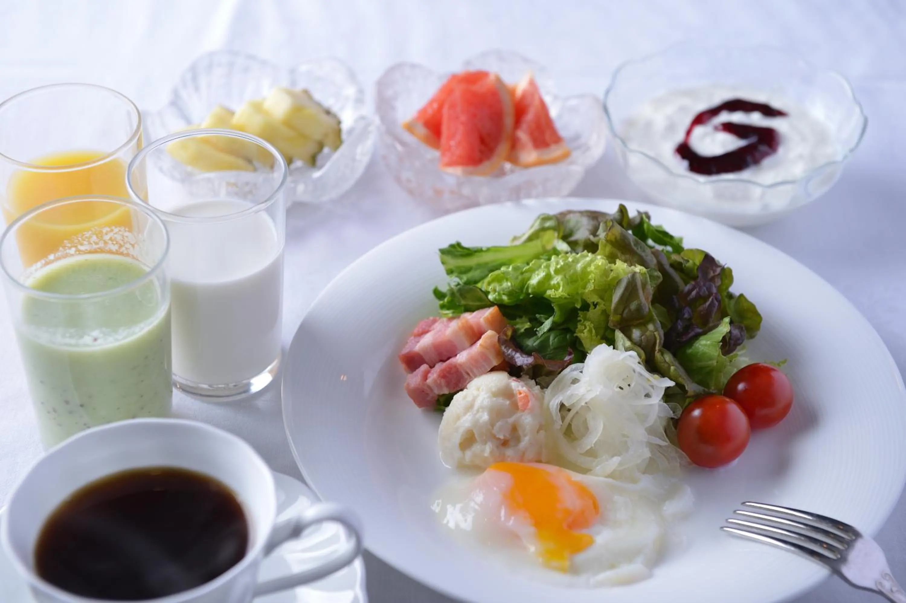 Breakfast in Muroran Prince Hotel