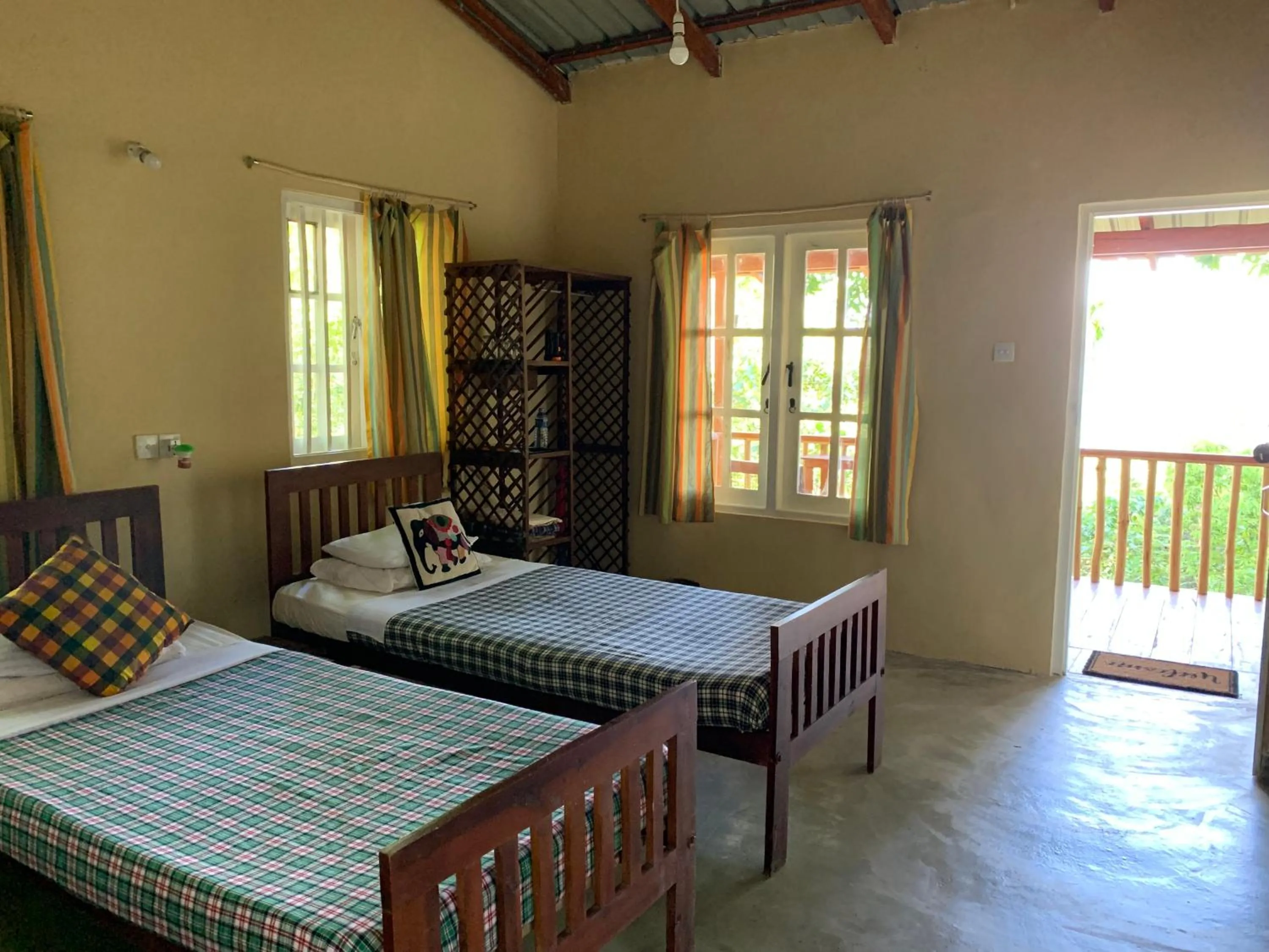 Bedroom in Polwaththa Eco Lodges
