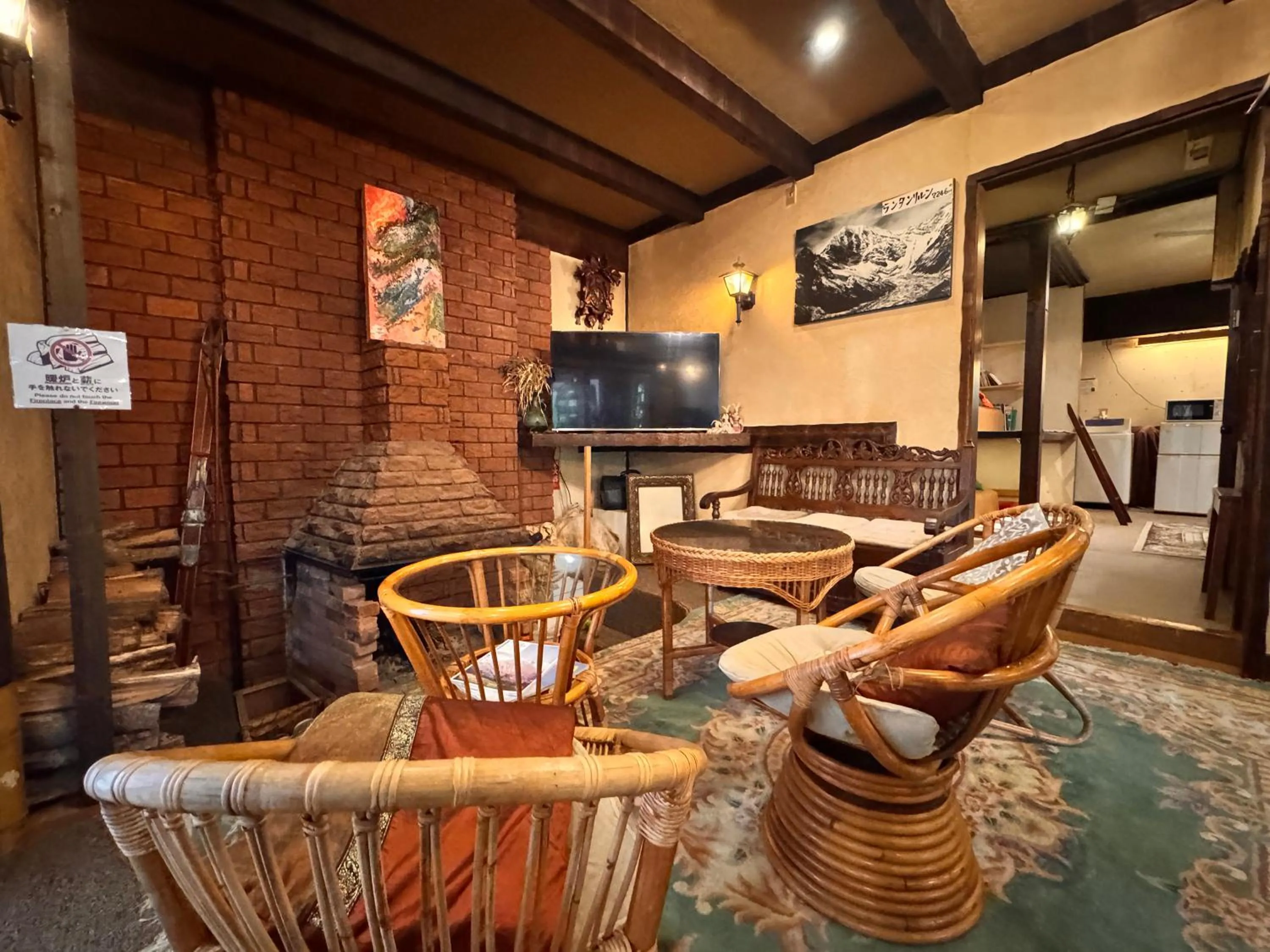 Lobby or reception in Rantanrirun ランタンリルン